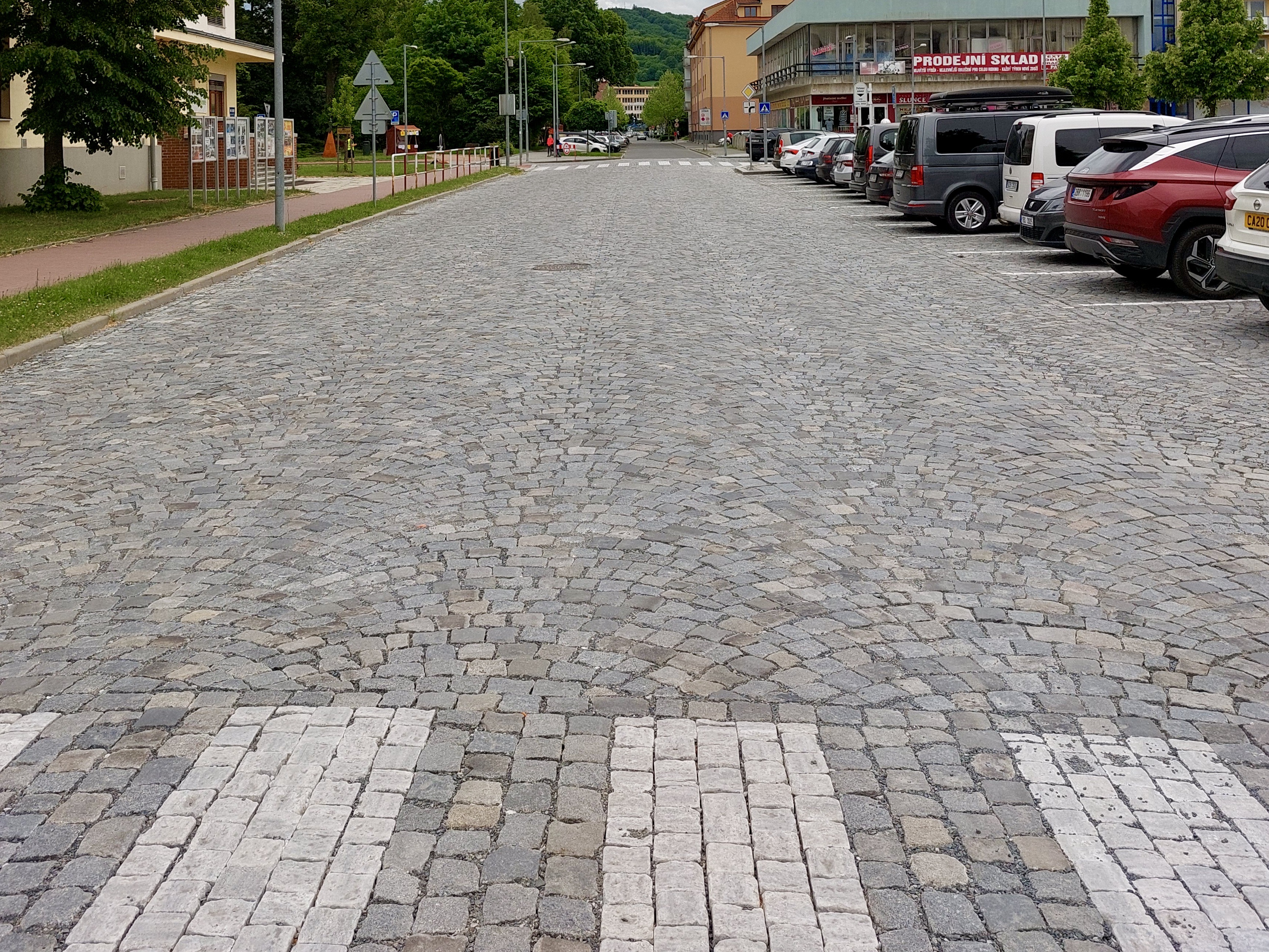 Vsetín – rekonstrukce ul. Tyršova - Road and bridge construction