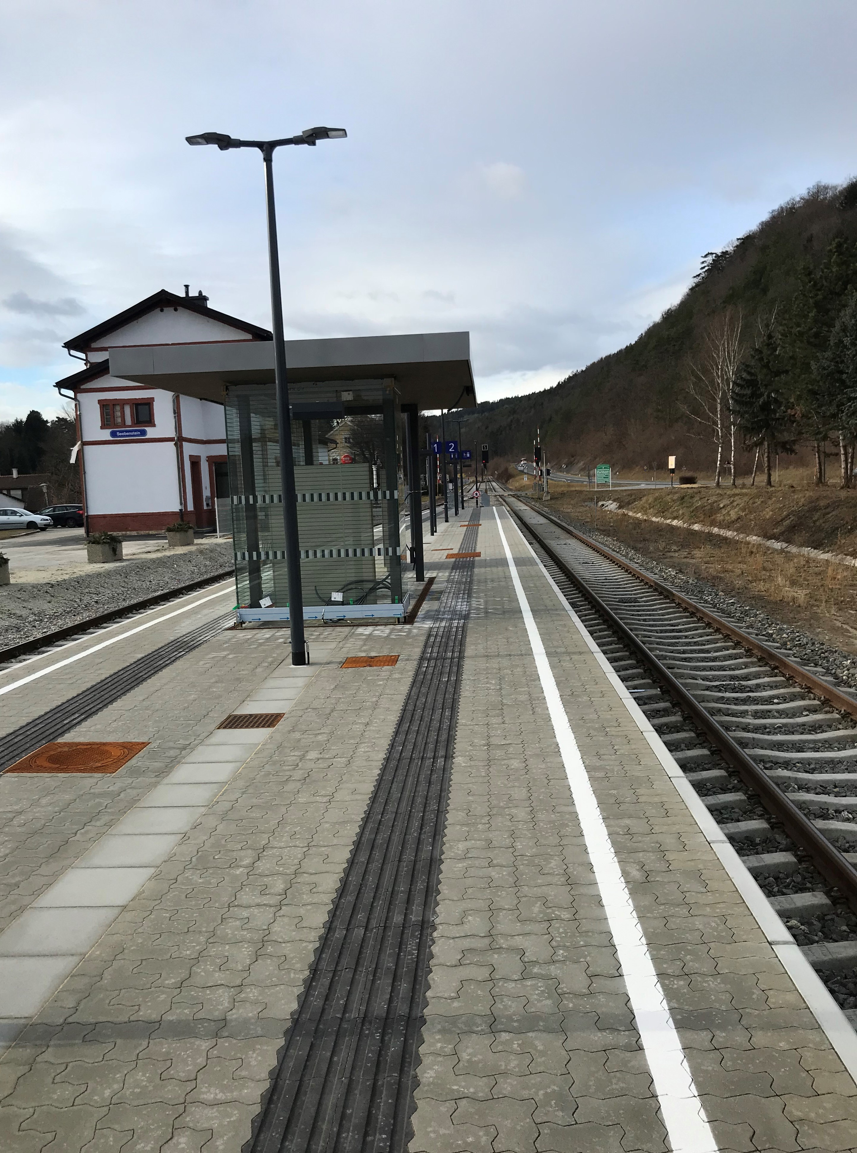 Umbau Bahnhof Seebenstein - Civil engineering