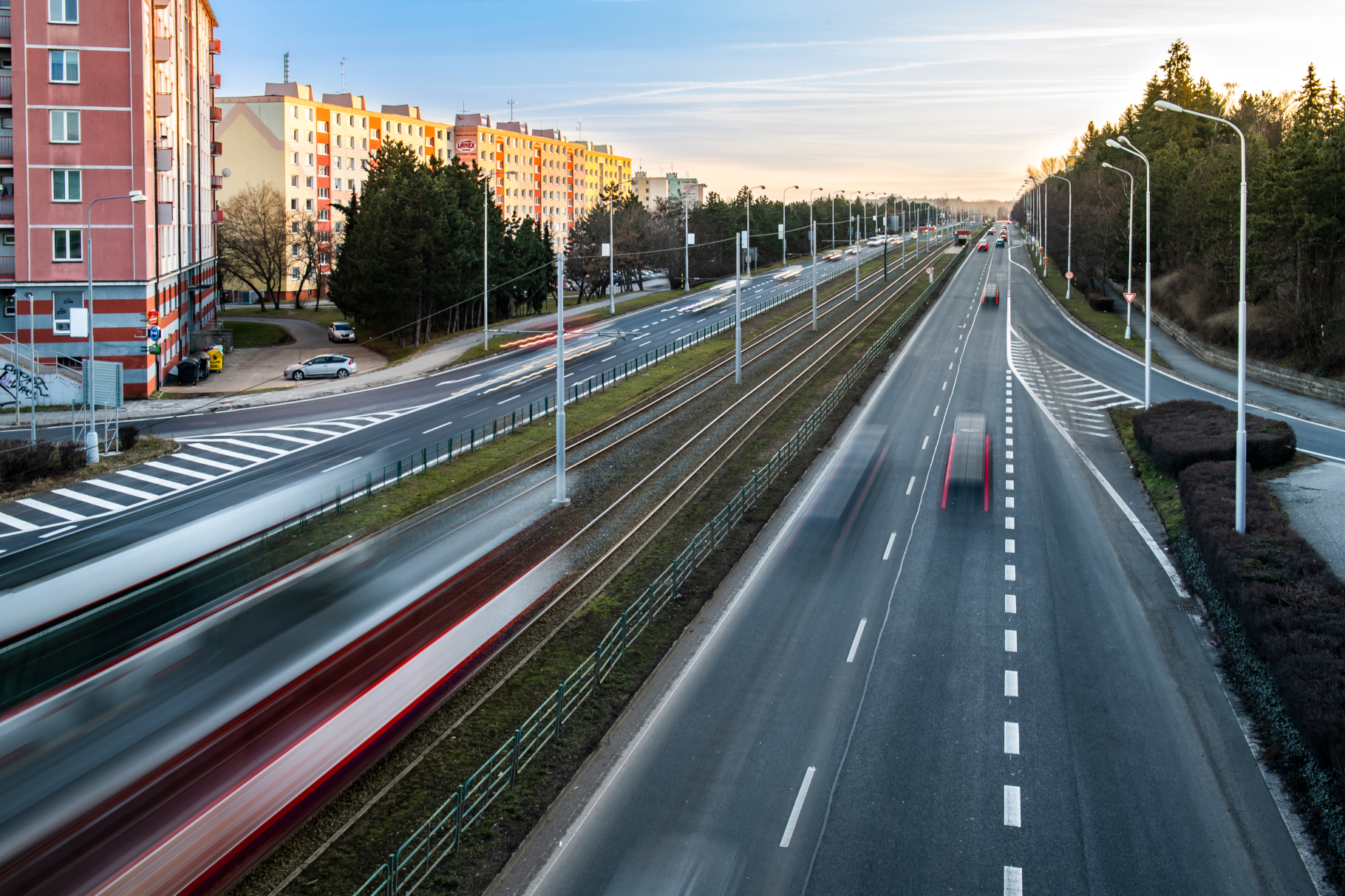 Olomouc – rekonstrukce ul. Brněnská - Road and bridge construction