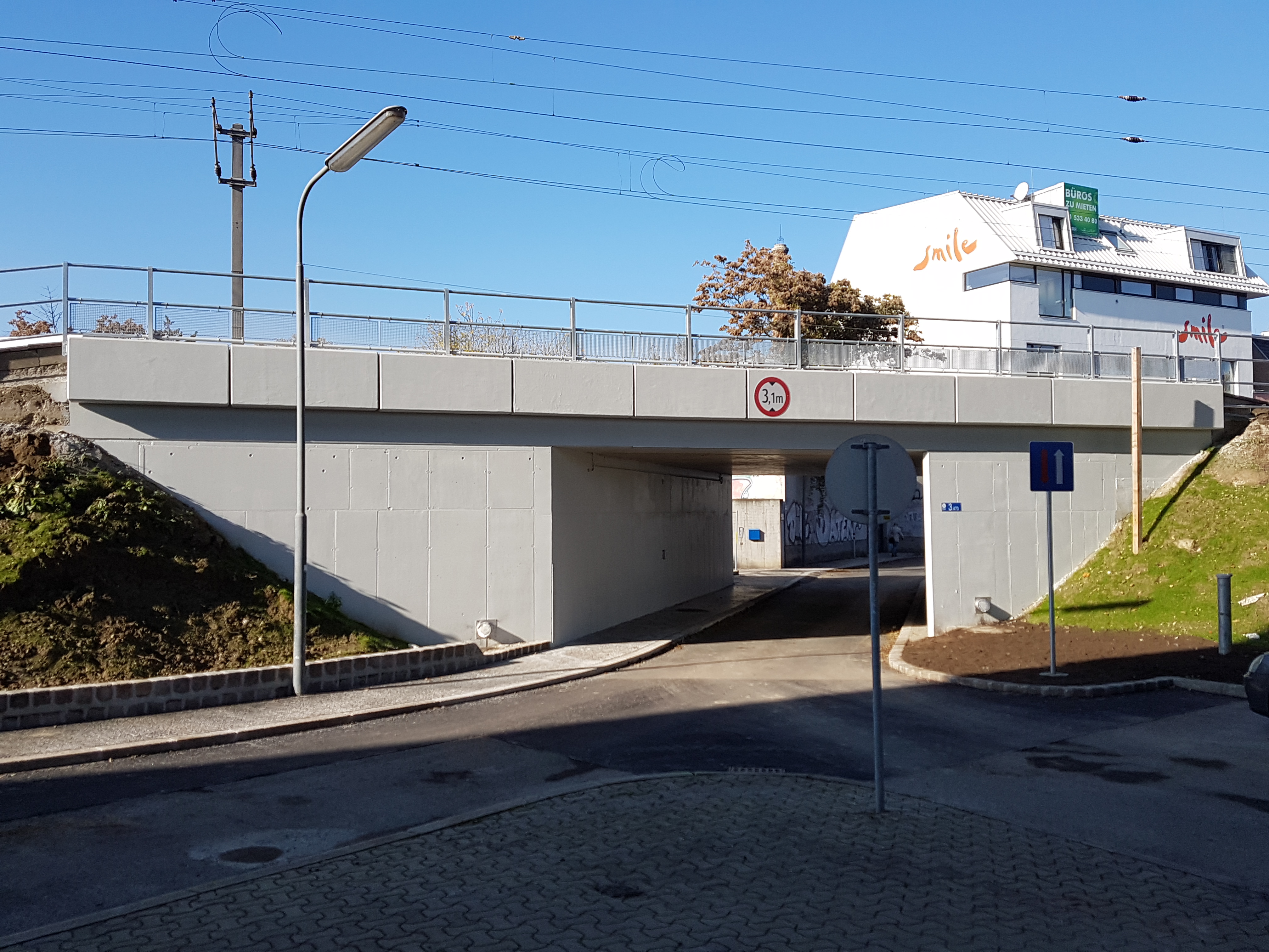 Durchlass Wien Nußdorf - Road and bridge construction