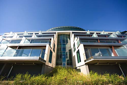 Hotel Kahlenberg - Building construction