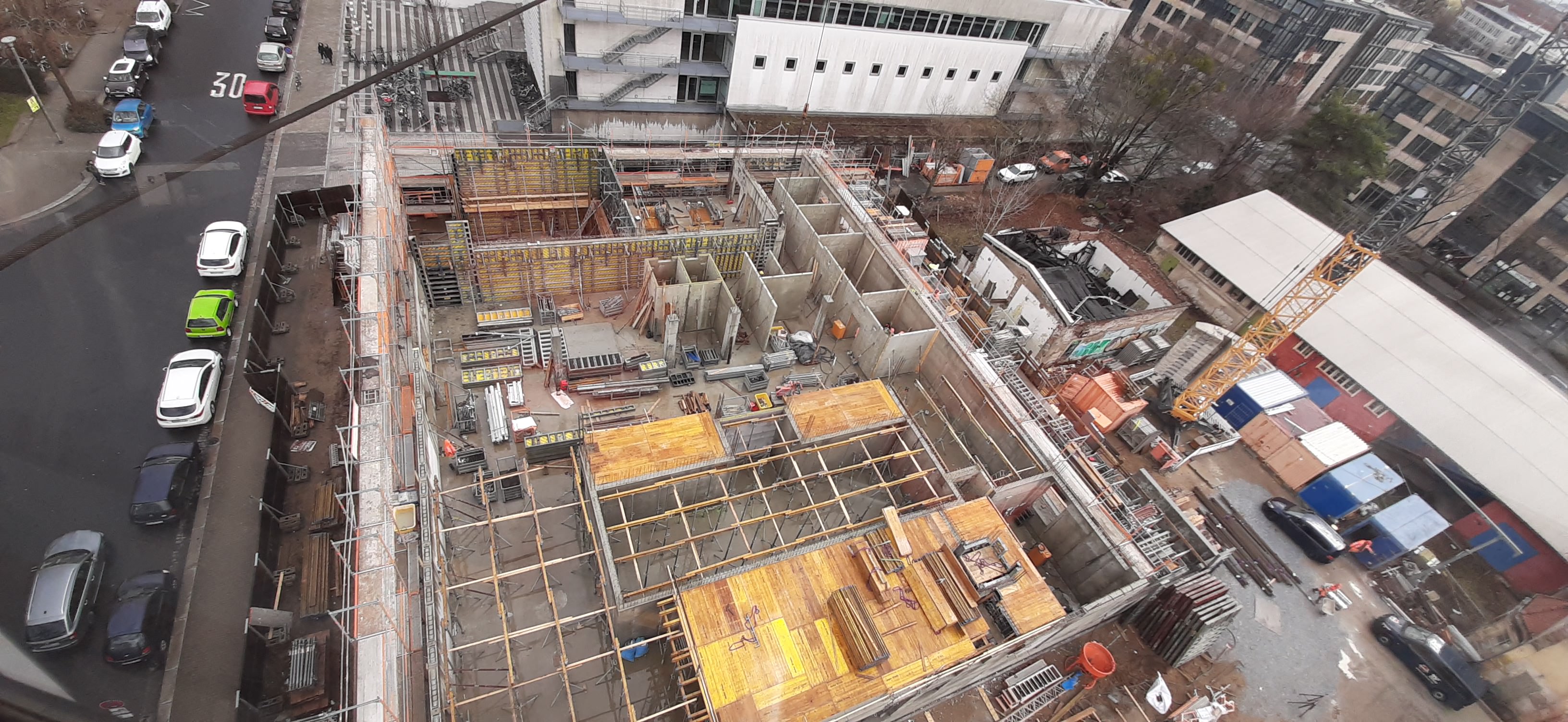 Dresden - Uniklinik Haus 92  - Building construction