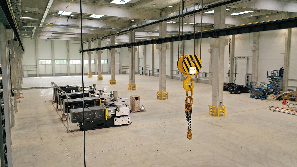 Holešov – novostavba výrobního areálu AGEMA EUROPE - Building construction