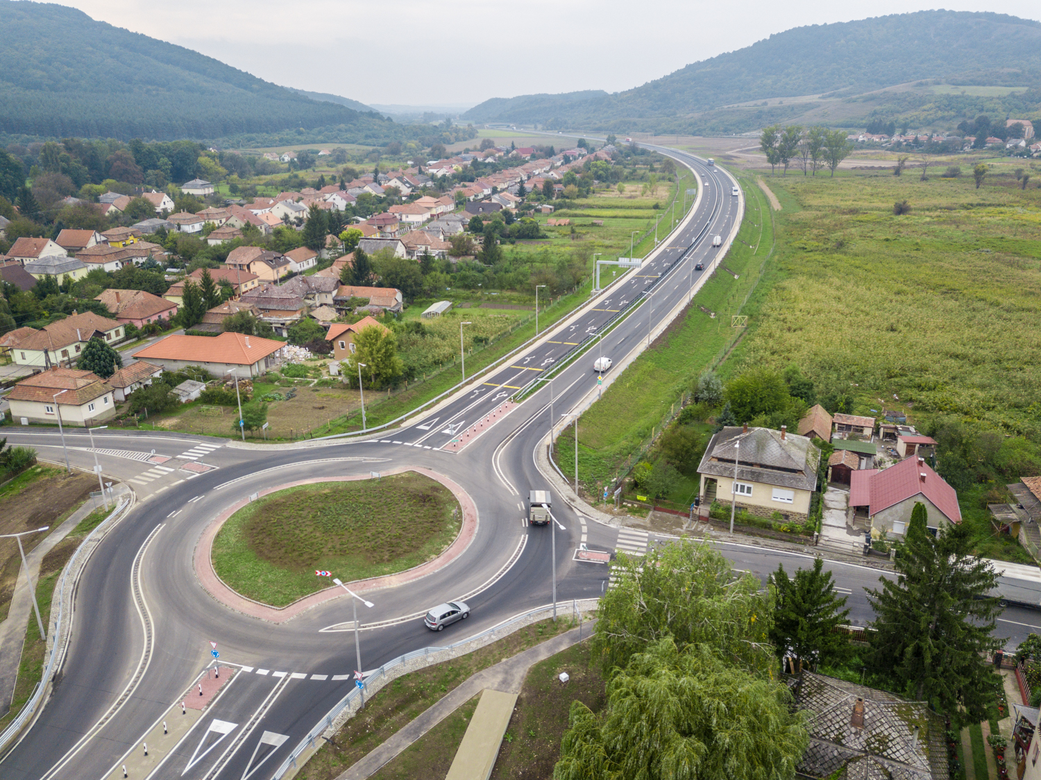 Útépítés, Nógrád - Road and bridge construction