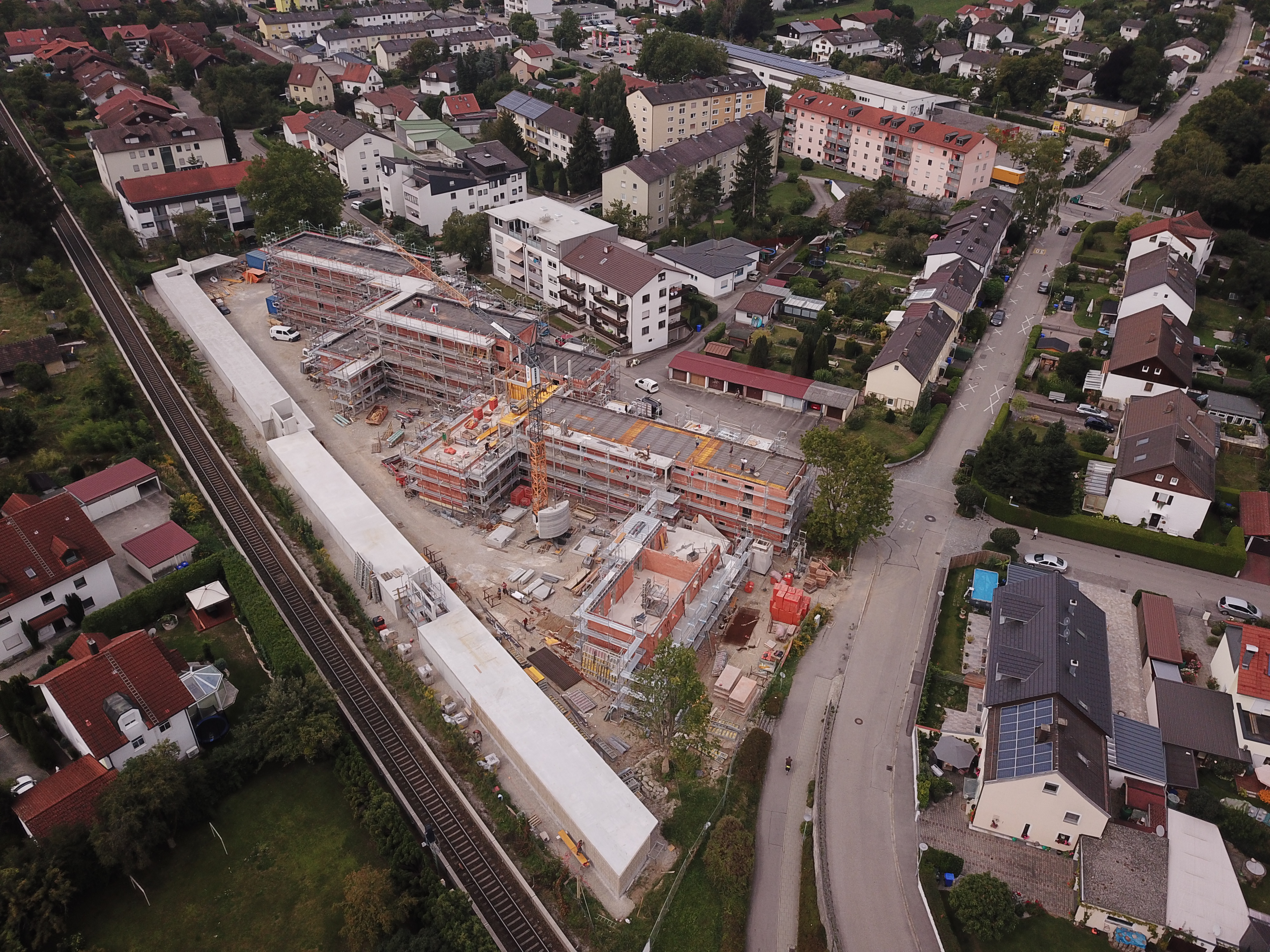 Wohnanlage Immanuel-Kant-Straße, Burghausen - Building construction