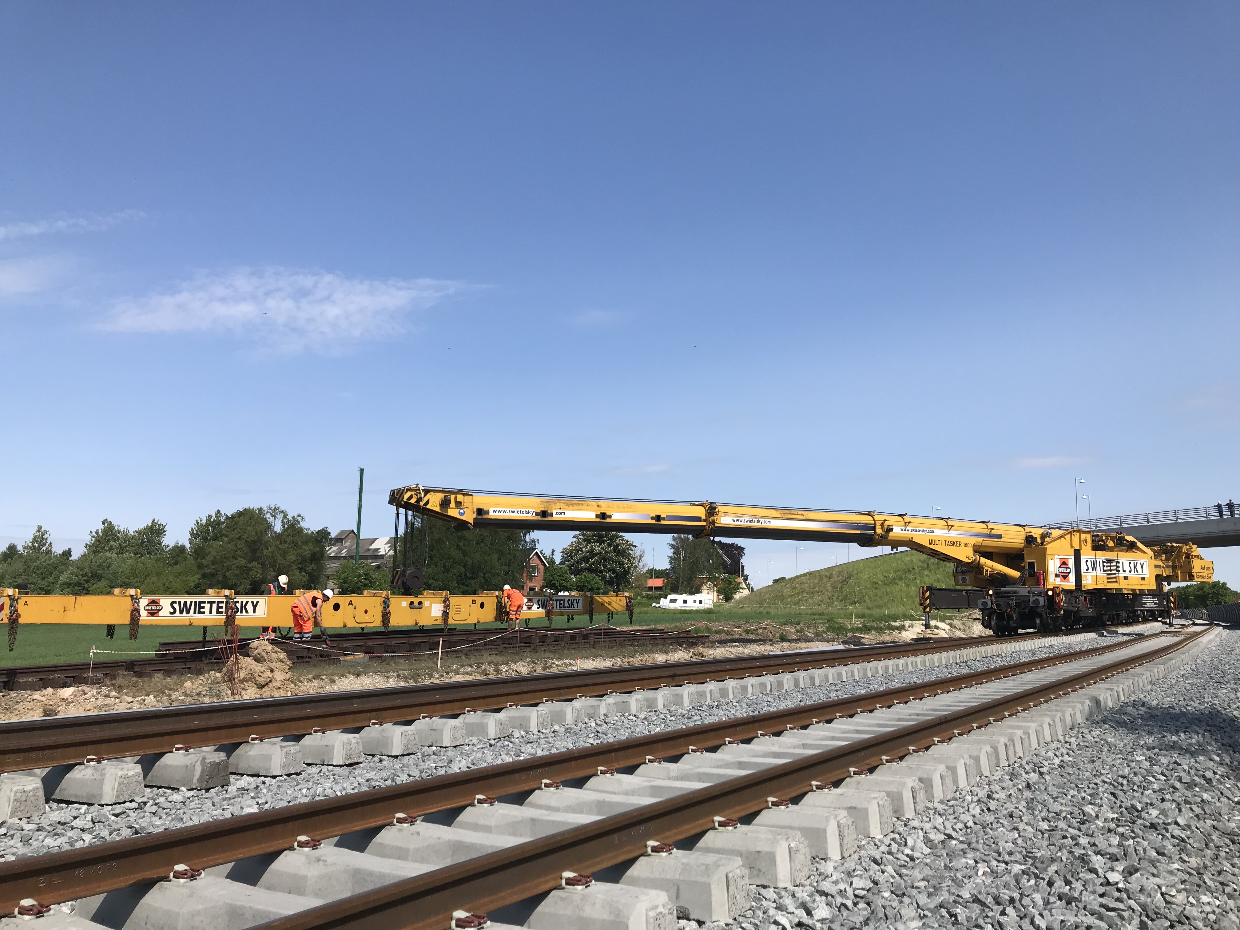 E 1001 Ringsted-Fehmarn - Railway construction