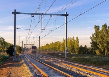 Spoor Culemborg-Geldermalsen met nieuwe funderingslaag volgens planning in dienst - NL