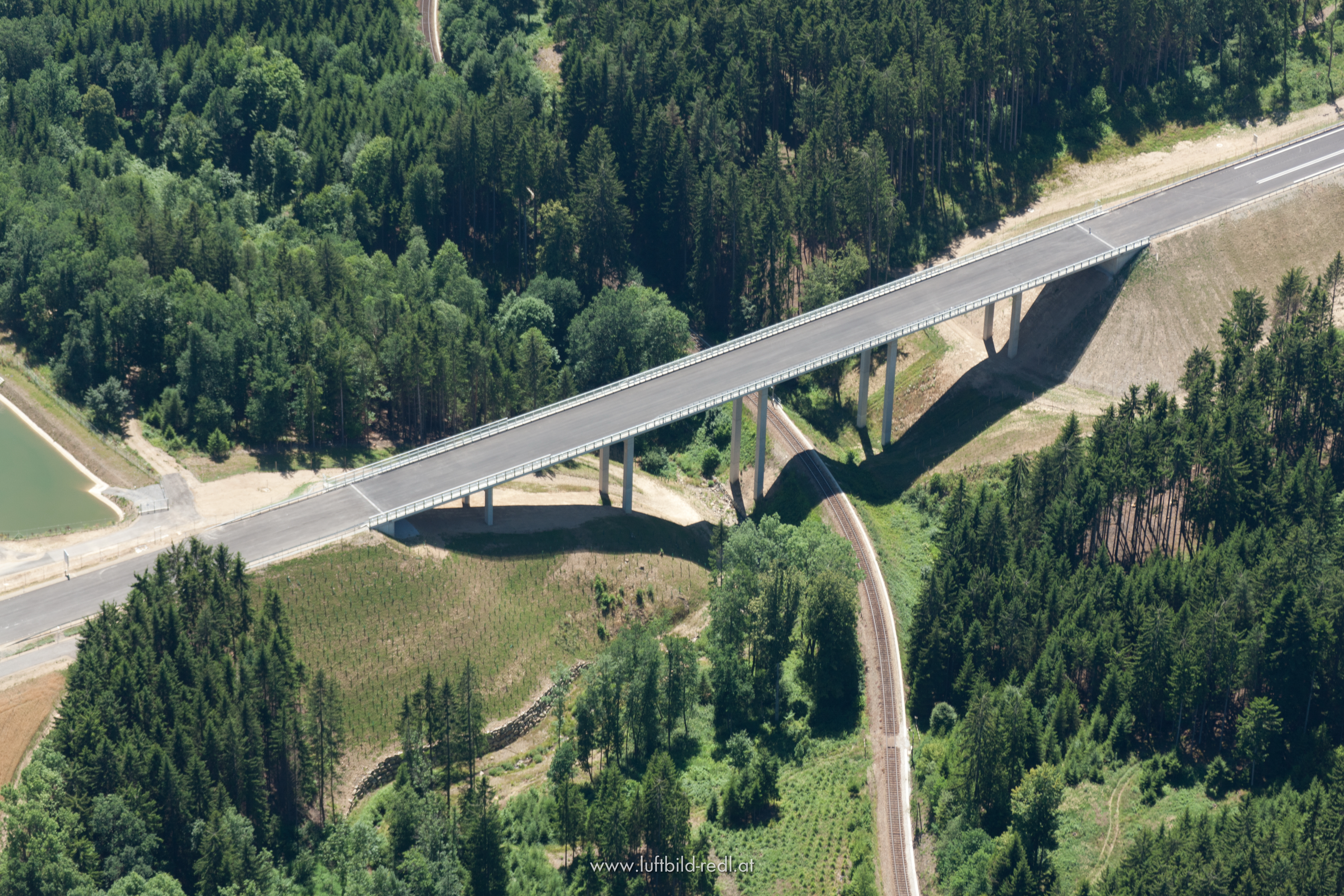 Umfahrung Zwettl - Road and bridge construction