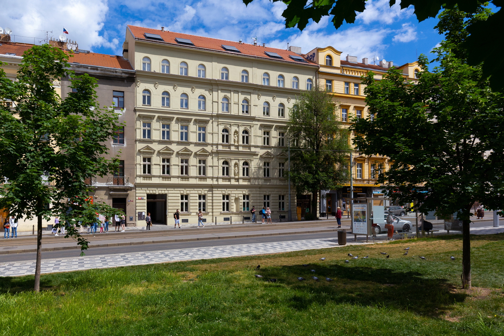 Praha 3 – rekonstrukce bytového domu Seifertova  - Building construction