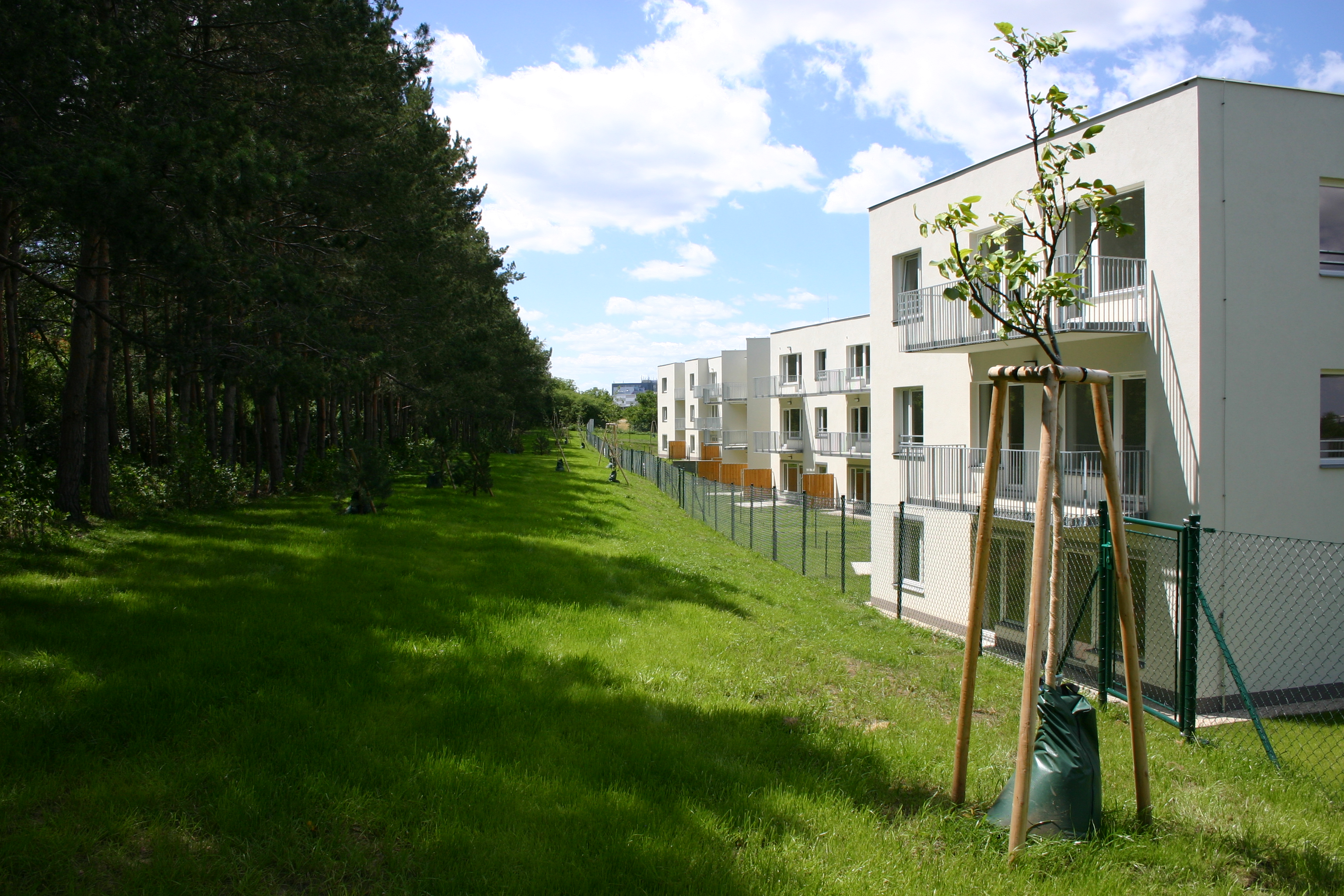 Praha 10 – Rezidence Štěrboholy - Building construction