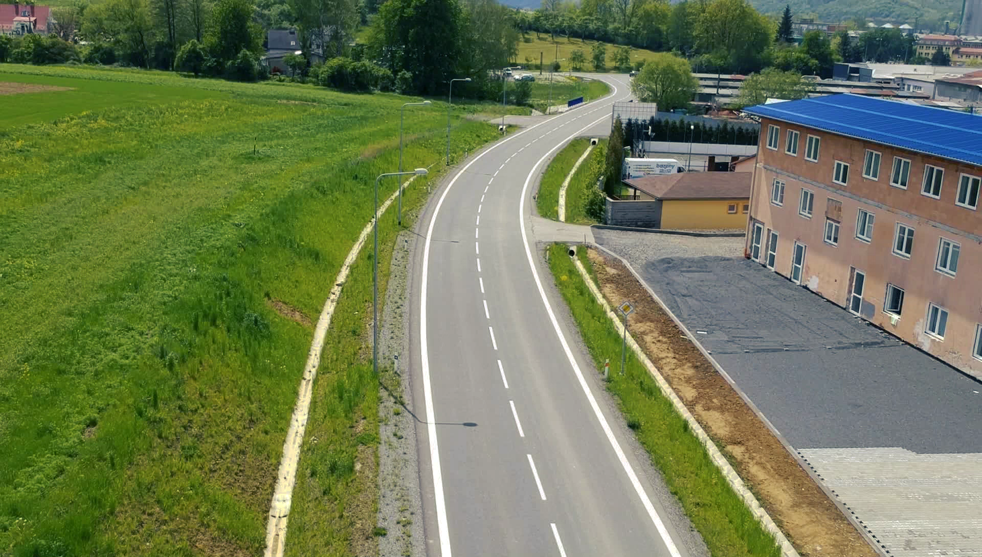 Silnice I/35 – výstavba úseku Lešná – Valašské Meziříčí (II. a III. etapa) - Road and bridge construction