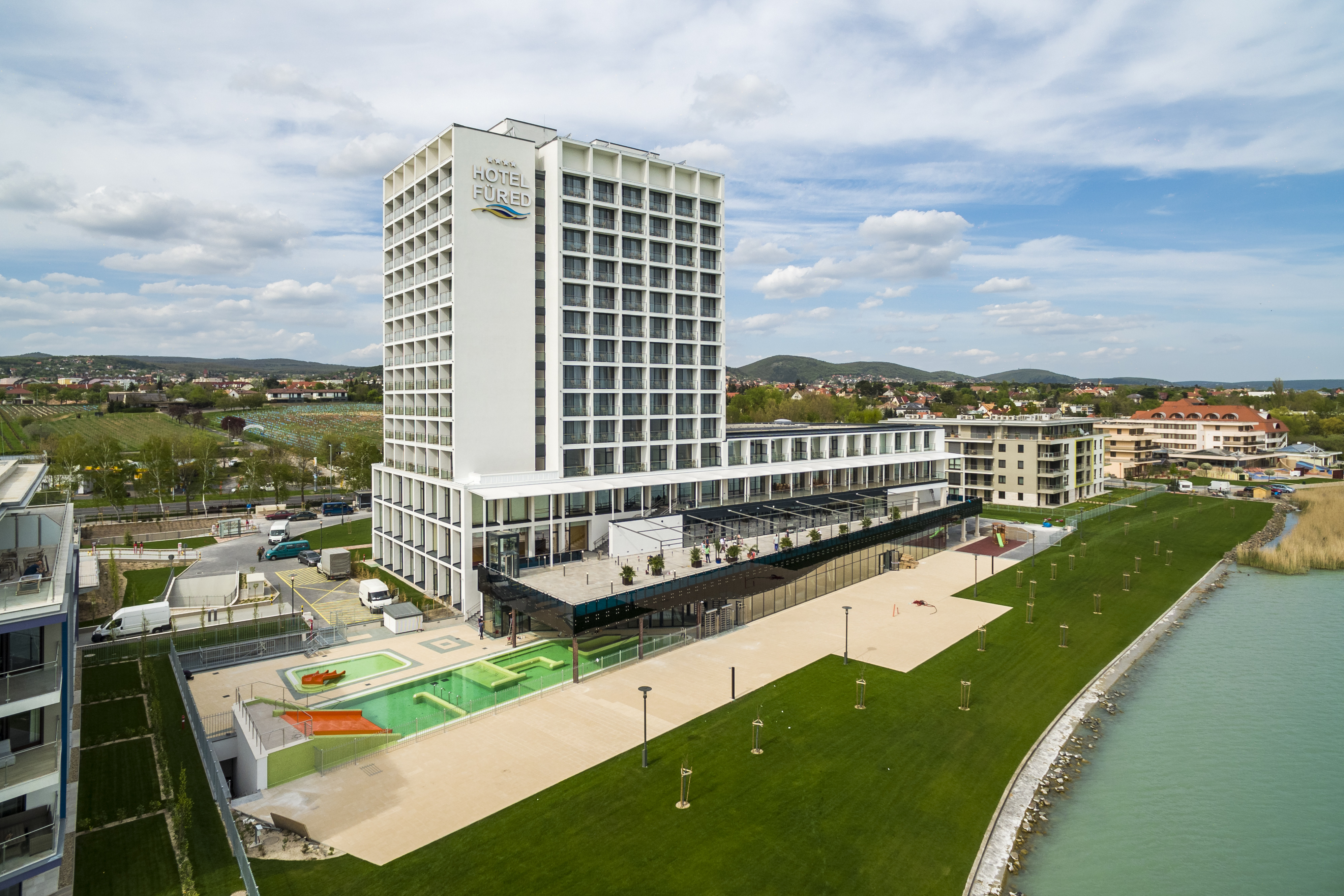 Hotel Füred - Building construction