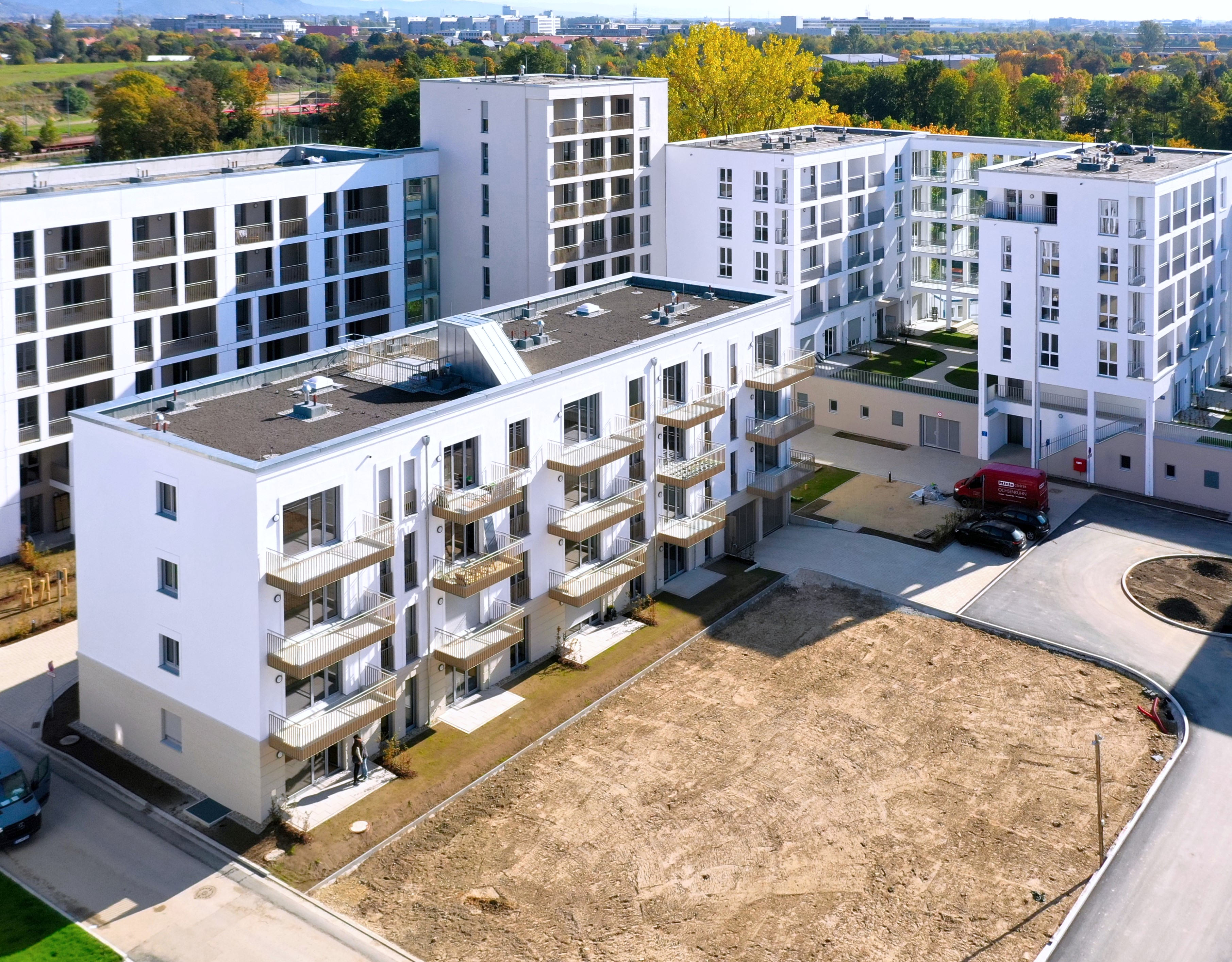 Wohnen am Kunstpark - hochwertige Eigentumswohnungen  - Building construction