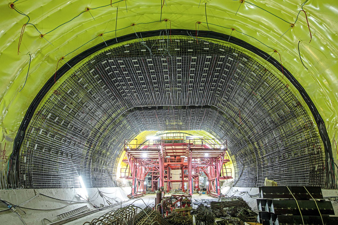 Stuttgart 21-Tunnel, Stuttgart - Tunnel construction Stuttgart 21-Tunnel, Stuttgart - Tunnel construction