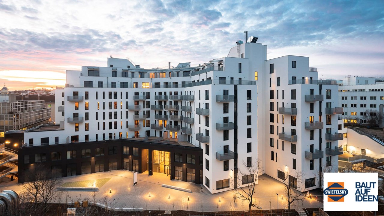 Wohnbau, Althan Park, Wien - Building construction Wohnbau, Althan Park, Wien - Building construction