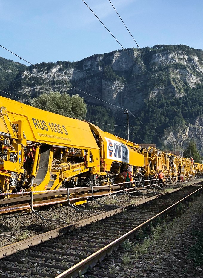 Erfahren Sie mehr über unsere Referenzen im persönlichen Gespräch - Railway construction