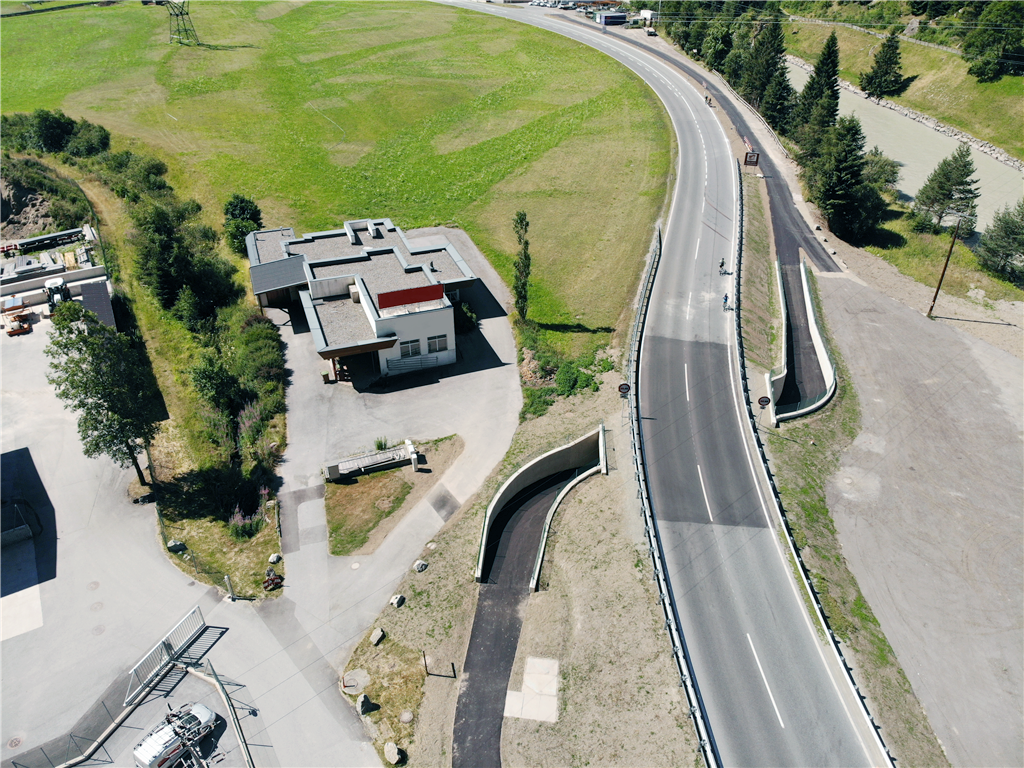 Radweg-Unterführung, Längenfeld - Civil engineering