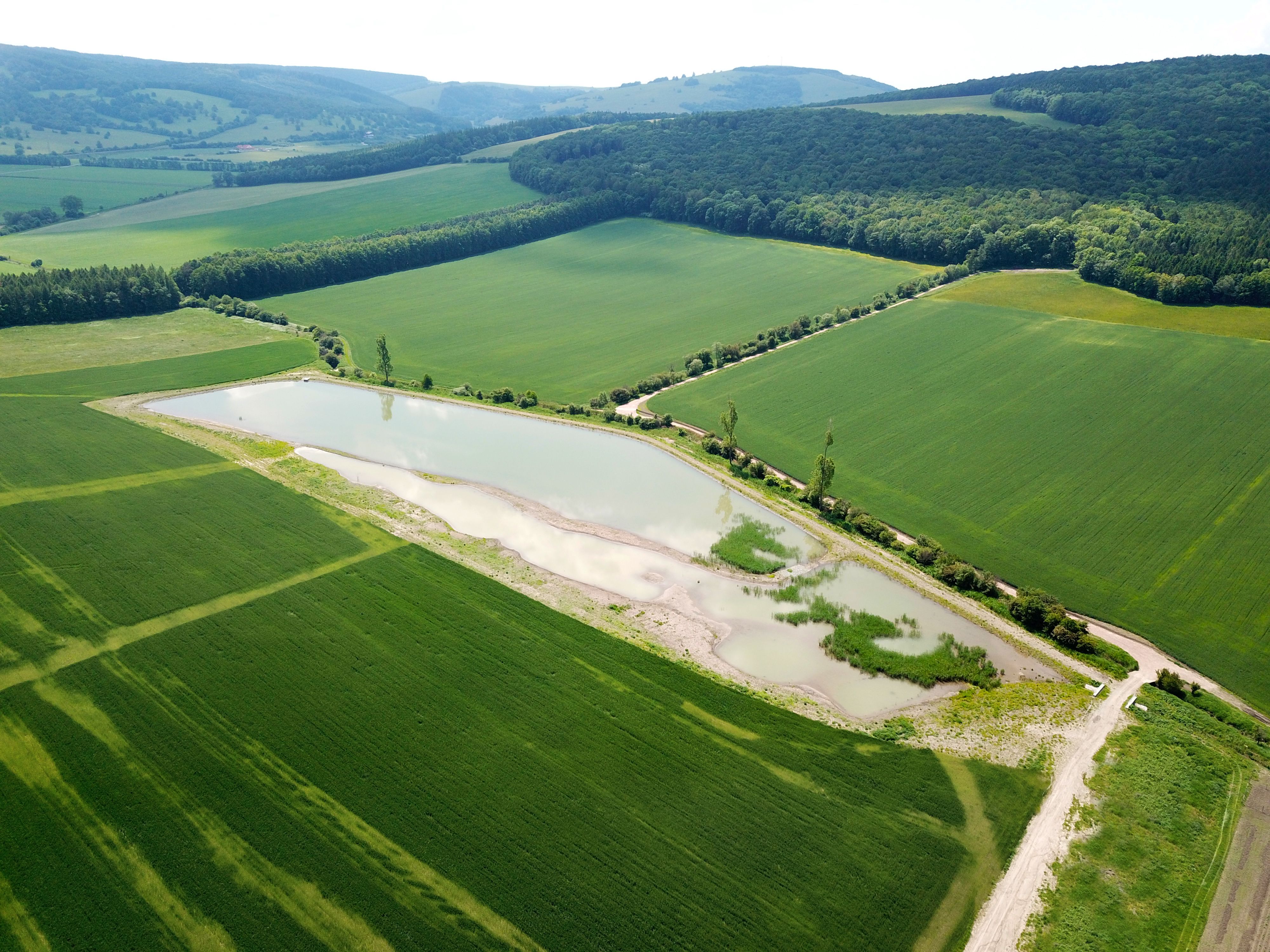 Kuželov – vybudování krajinotvorné nádrže - Civil engineering