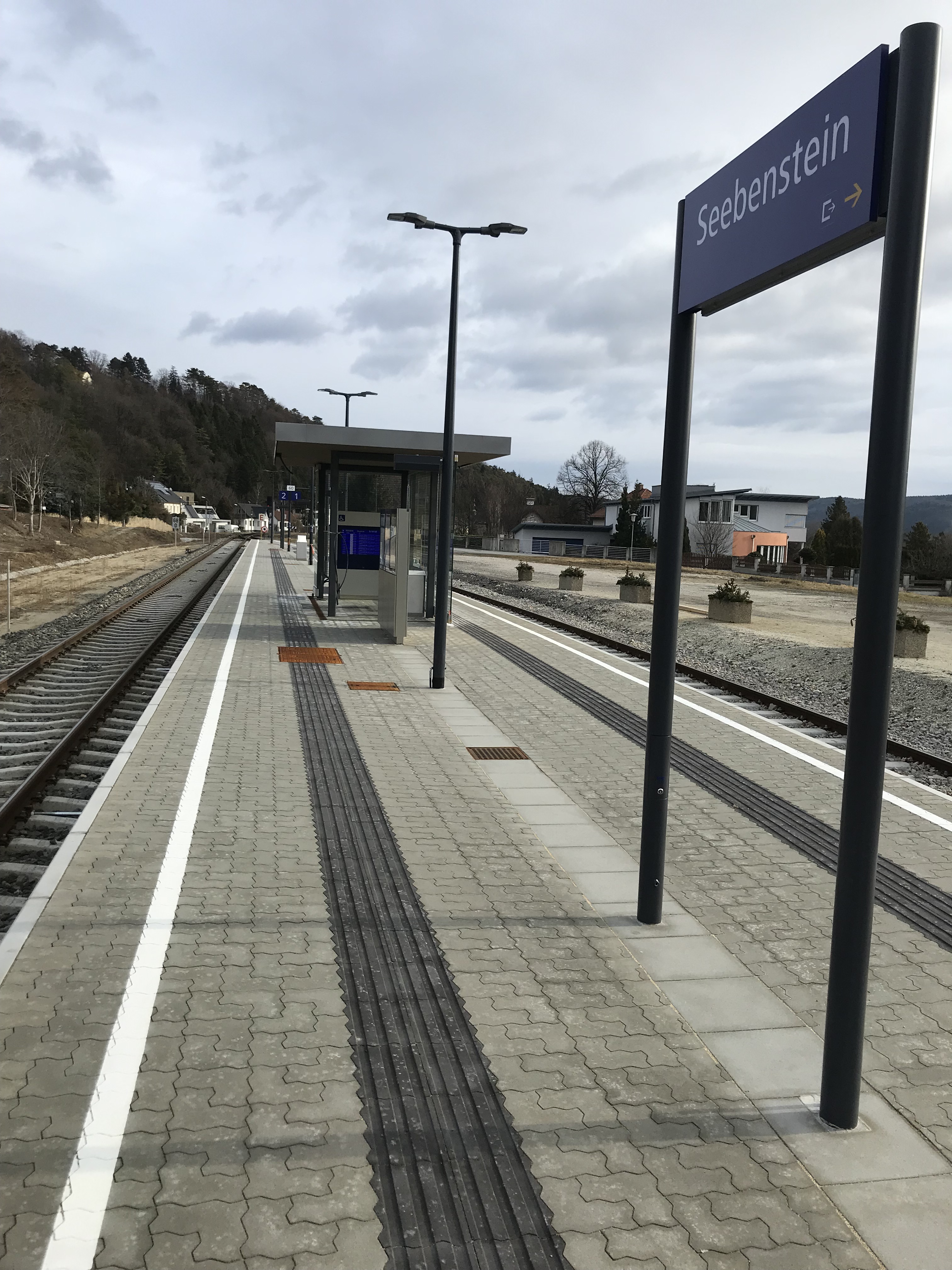 Umbau Bahnhof Seebenstein - Civil engineering