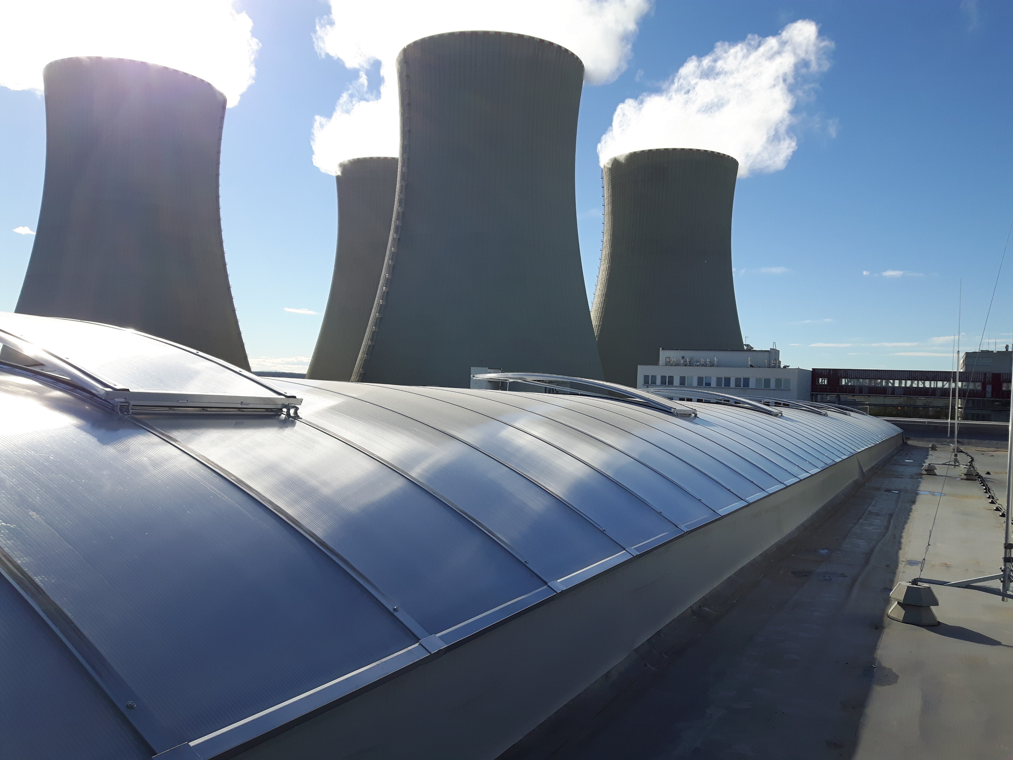 Jaderná elektrárna Temelín – revitalizace vstupní haly administrativní budovy - Building construction