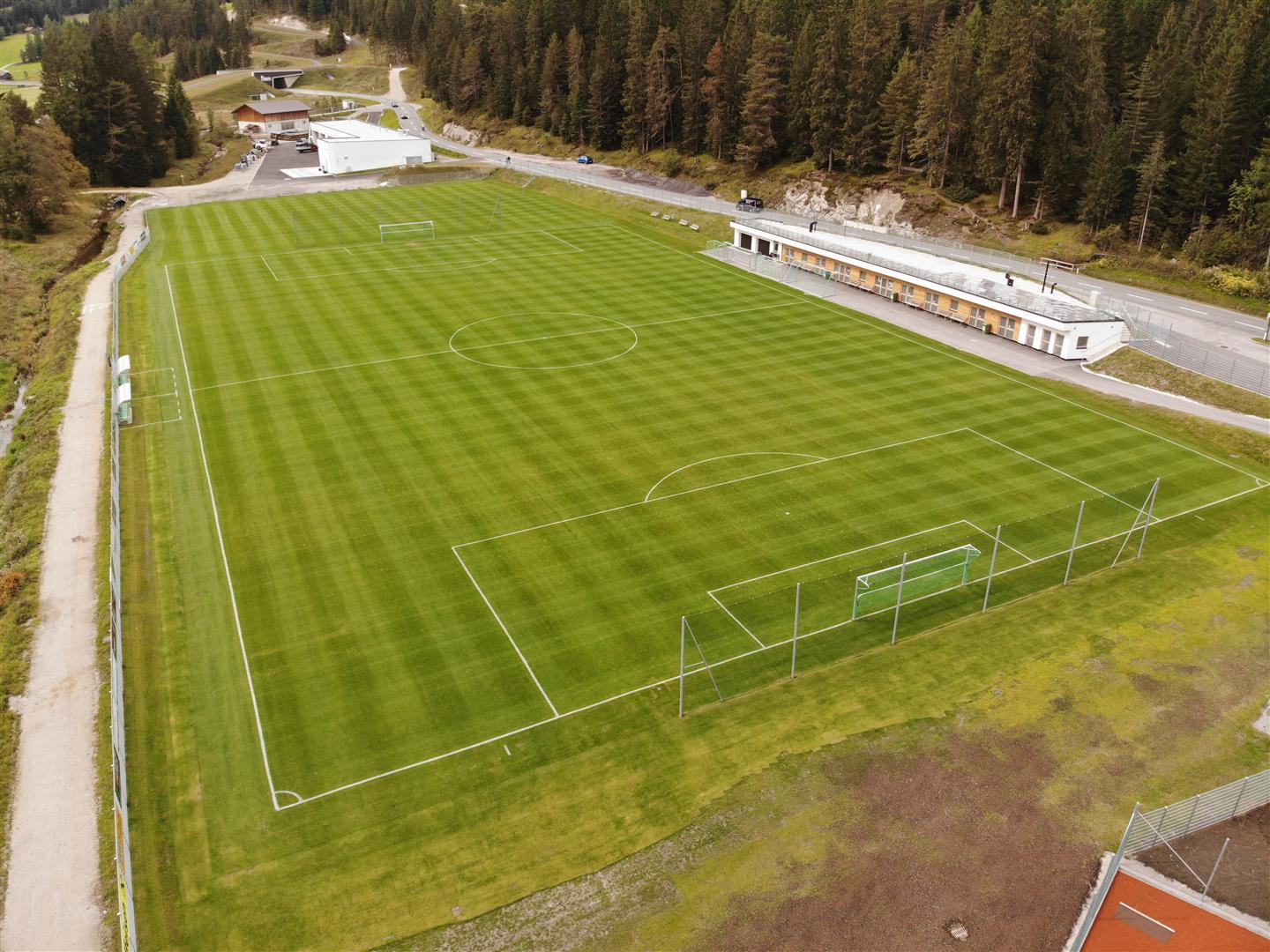 Sportplatz, Seefeld - Civil engineering