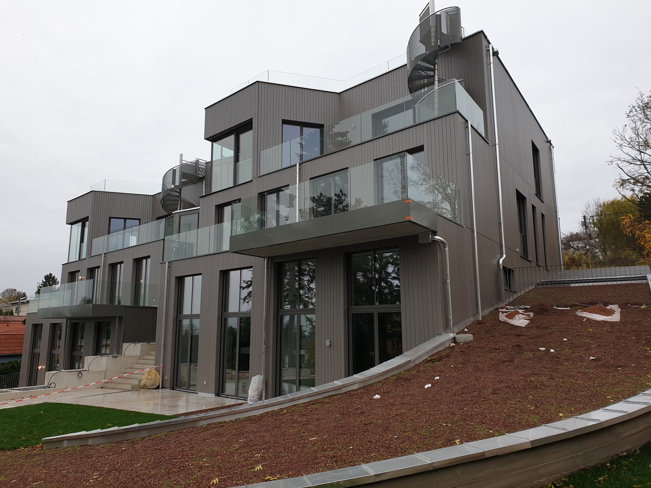 Wohnbau, Fuchsenlochweg, Wien - Building construction Wohnbau, Fuchsenlochweg, Wien - Building construction