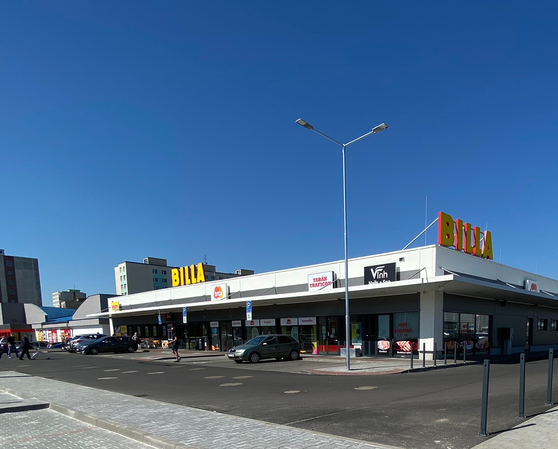 Mladá Boleslav – Retail Park - Building construction