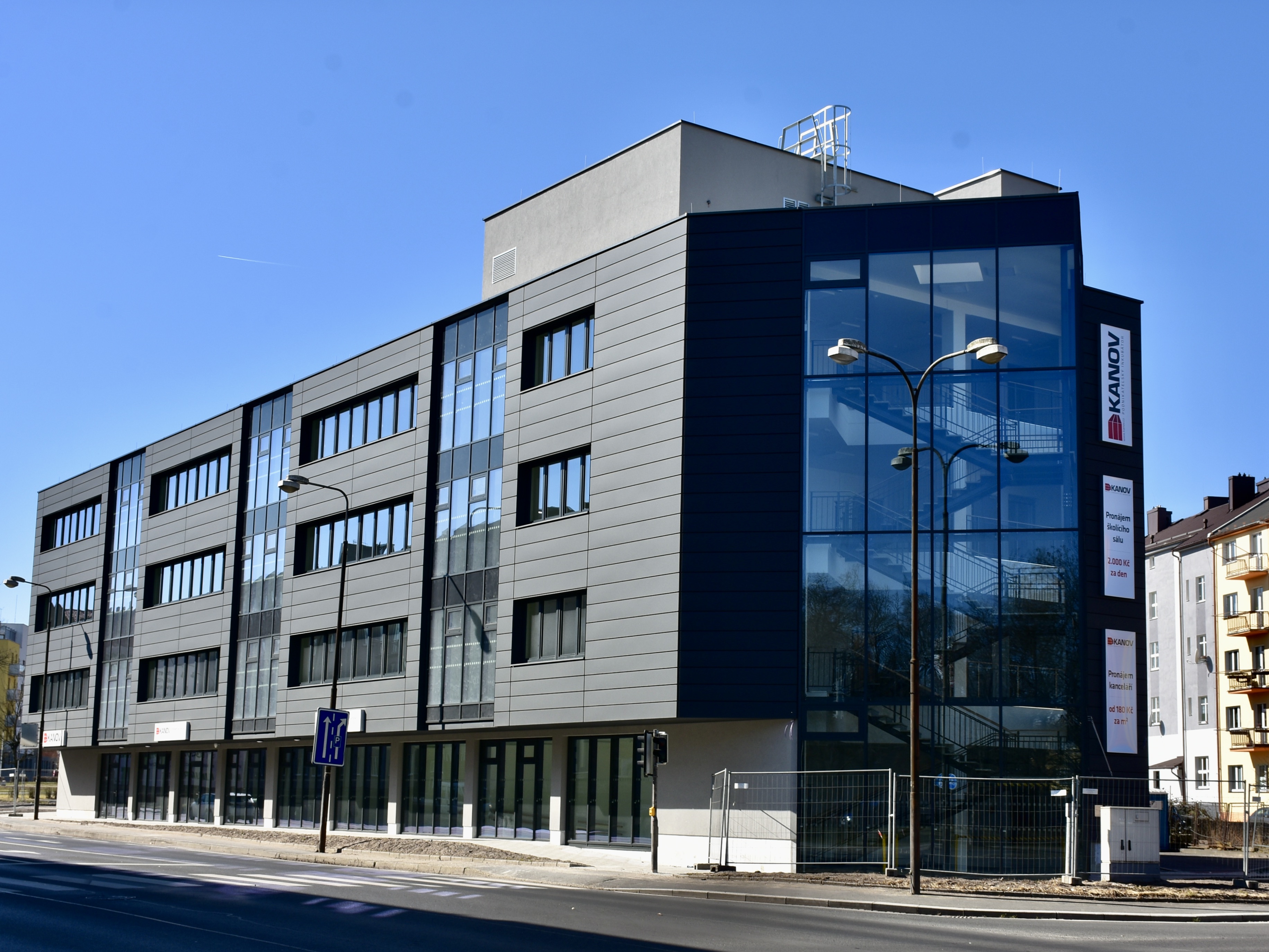 Karlovy Vary – Podnikatelský inkubátor Kanov - Building construction