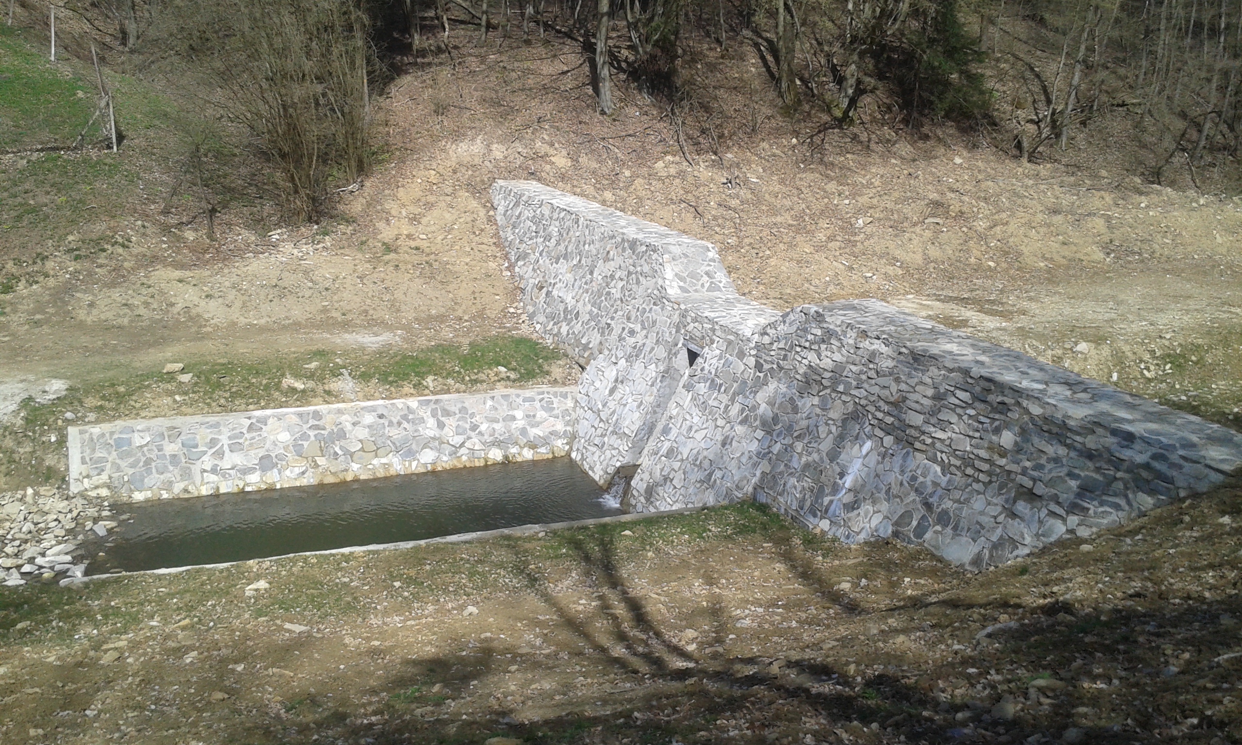 Žitná – Radiša, Rakovec, prehrádzka a stabilizácia koryta - Civil engineering