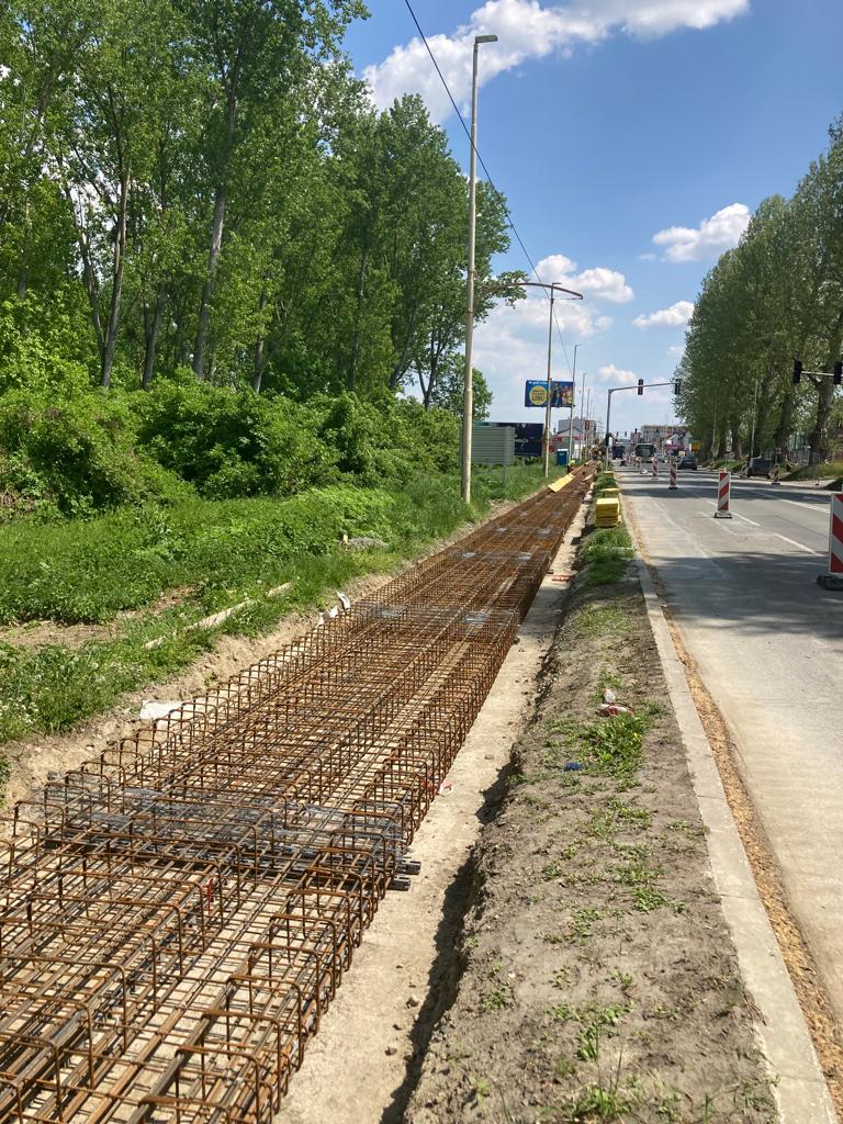 Građevinski radovi na modernizaciji tramvajske pruge i tramvajskih stajališta - Civil engineering