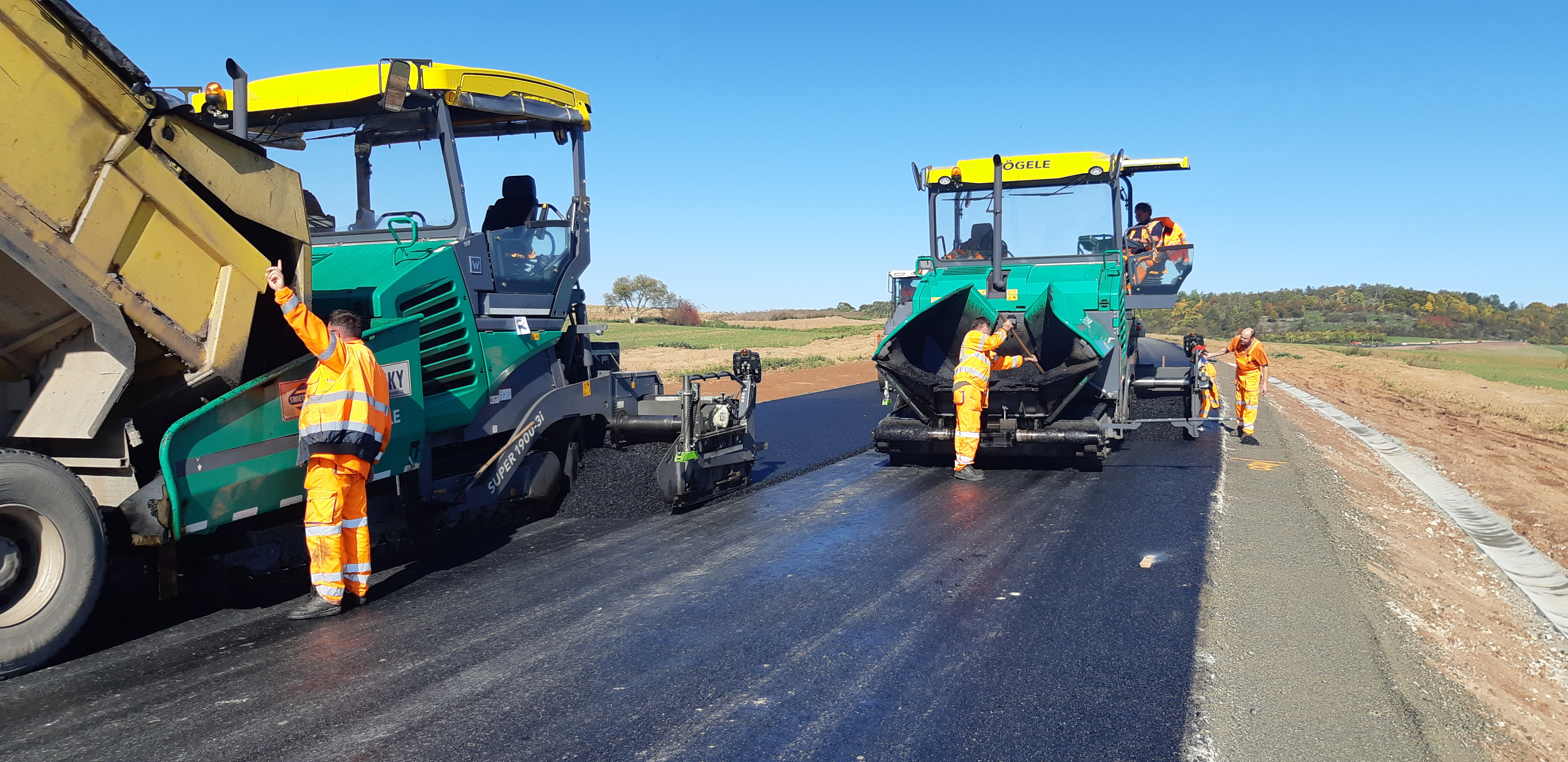 Dálnice D6 – obchvat Řevničova - Road and bridge construction