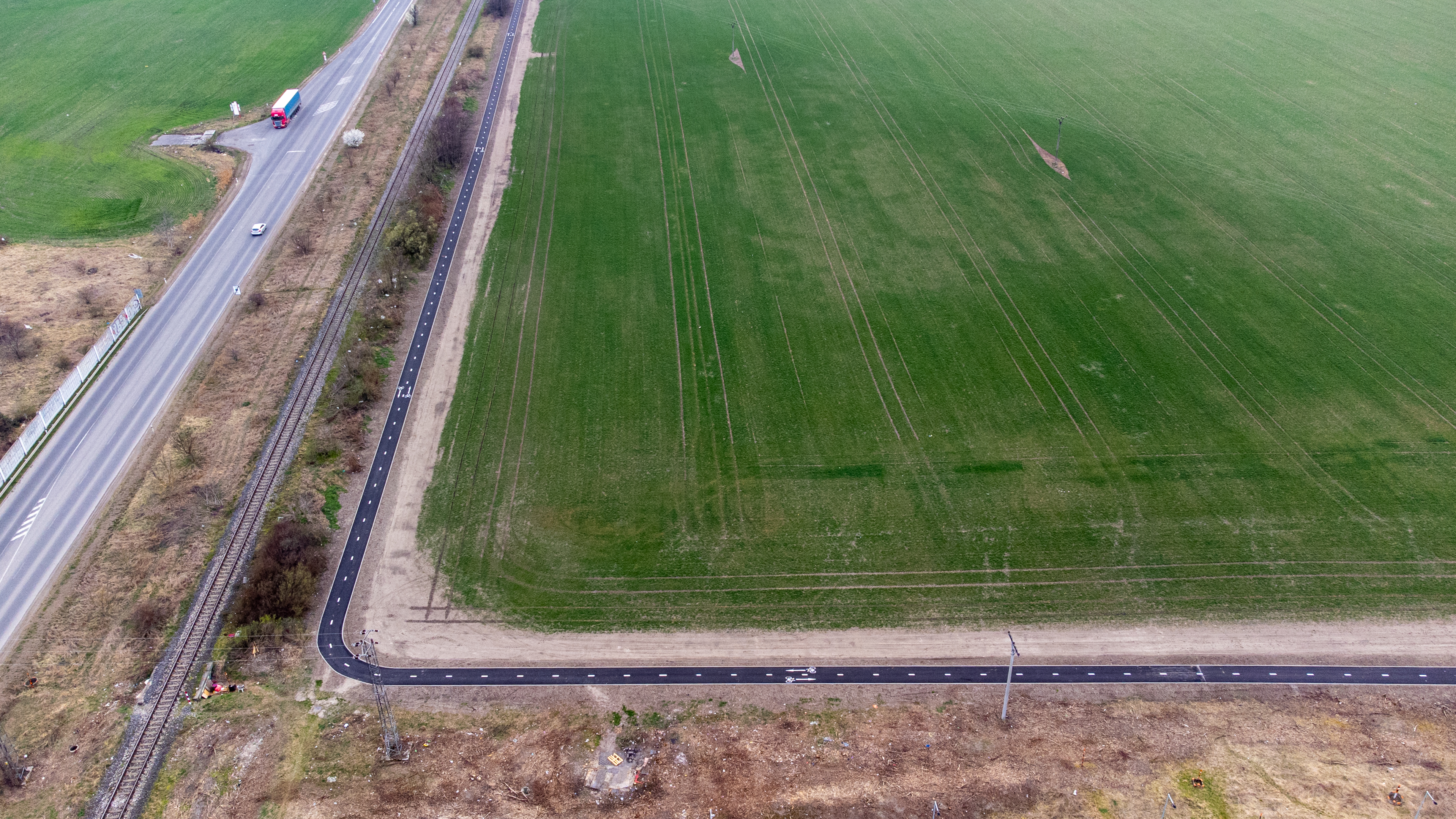 Cyklotrasa  Holíč - Skalica - Road and bridge construction