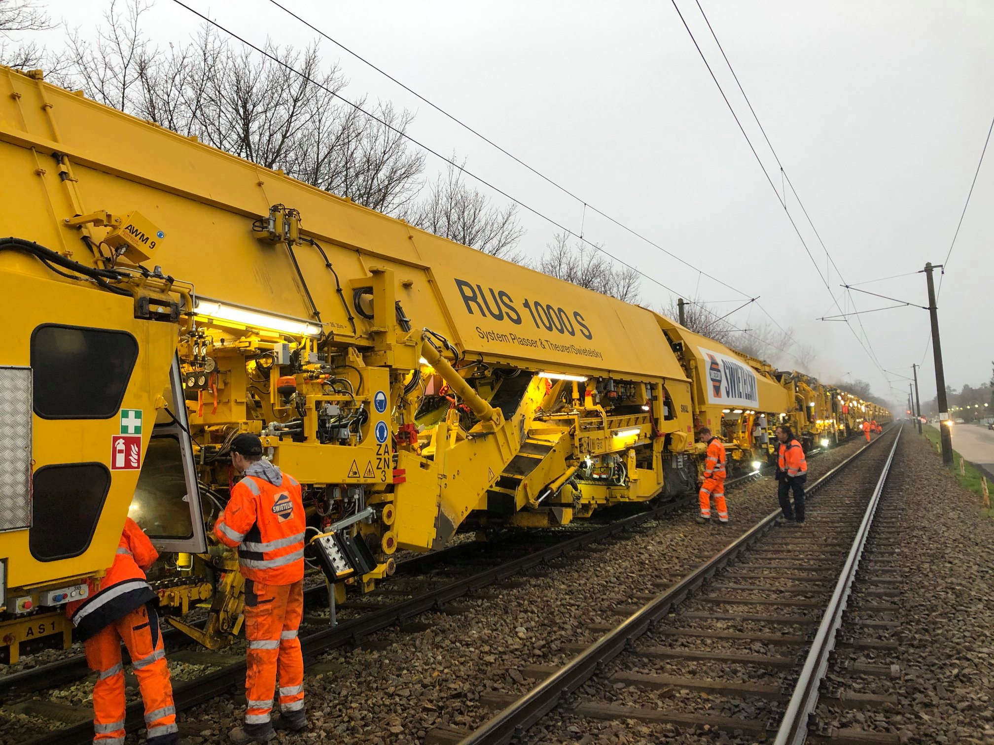 Erneuerung Oberbau - WLB Traiskirchen - Railway construction