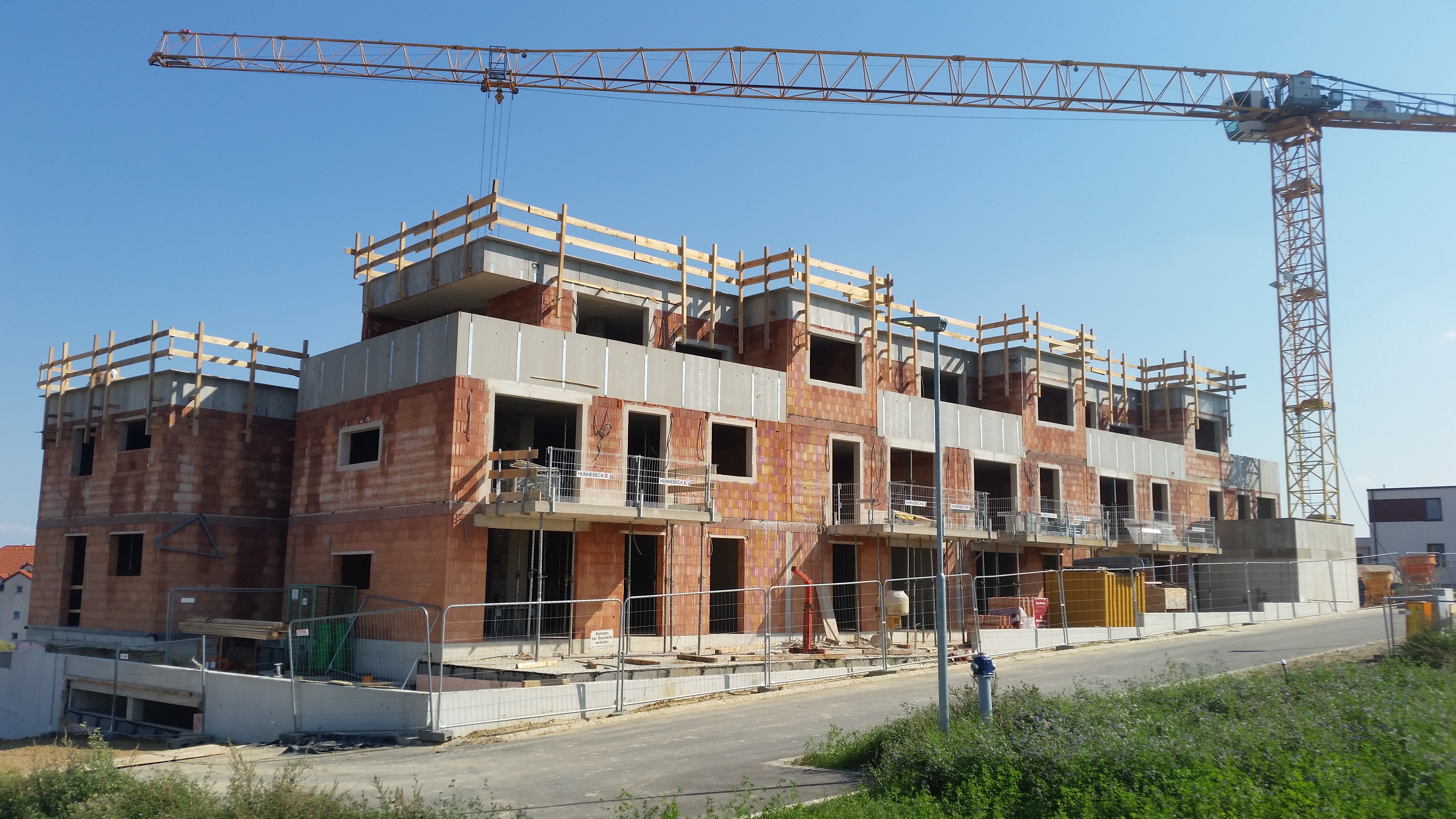 WHA Mistelbach-Rosenhügelweg - Building construction