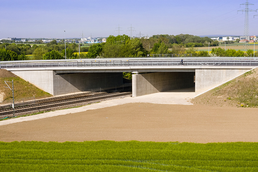 Ortsumgehung Etting - Road and bridge construction