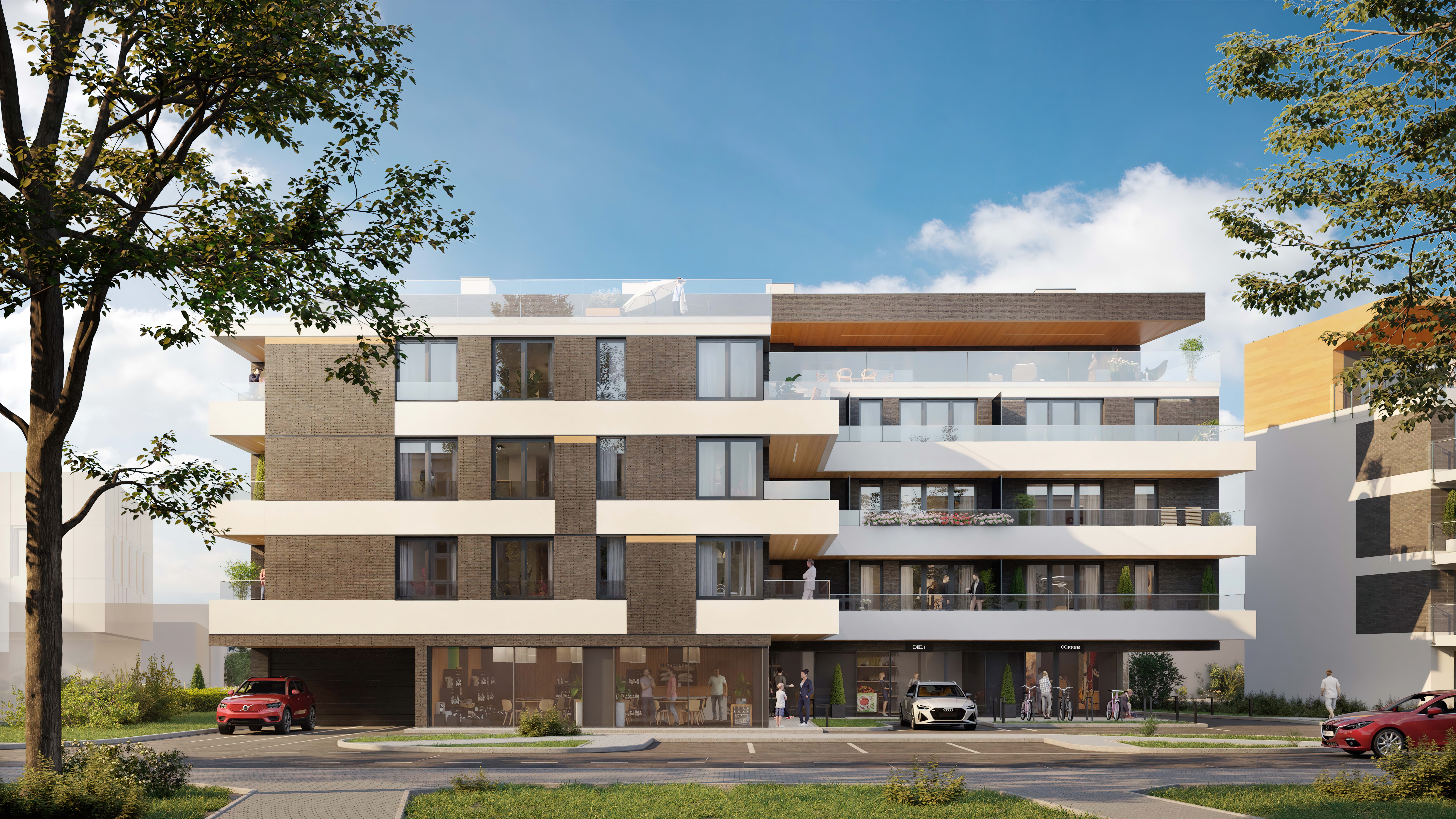 Budynek Apartamentowy Linde Residence II - Building construction