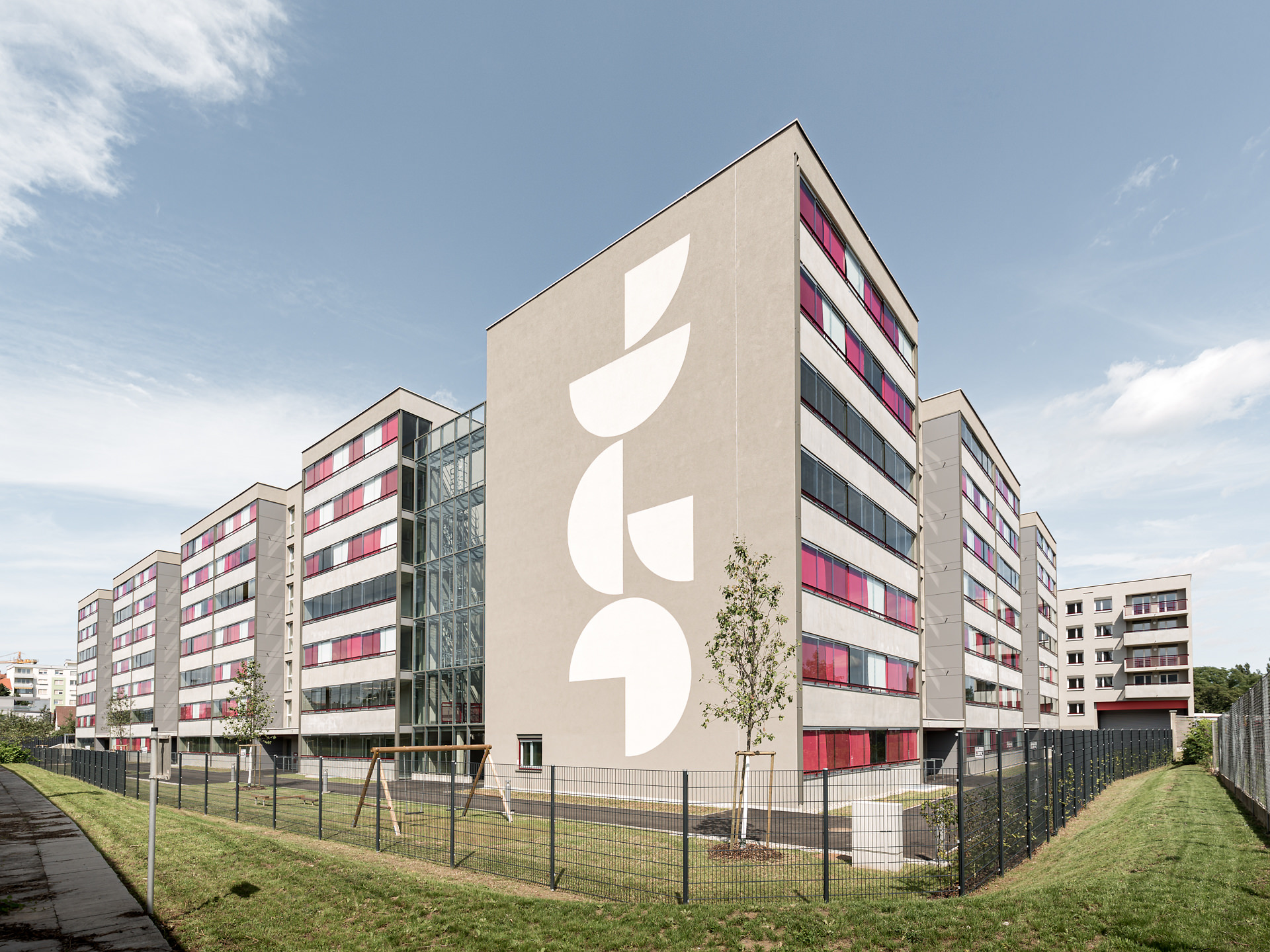 Eggenbergergürtel 50-55, Graz  - Building construction