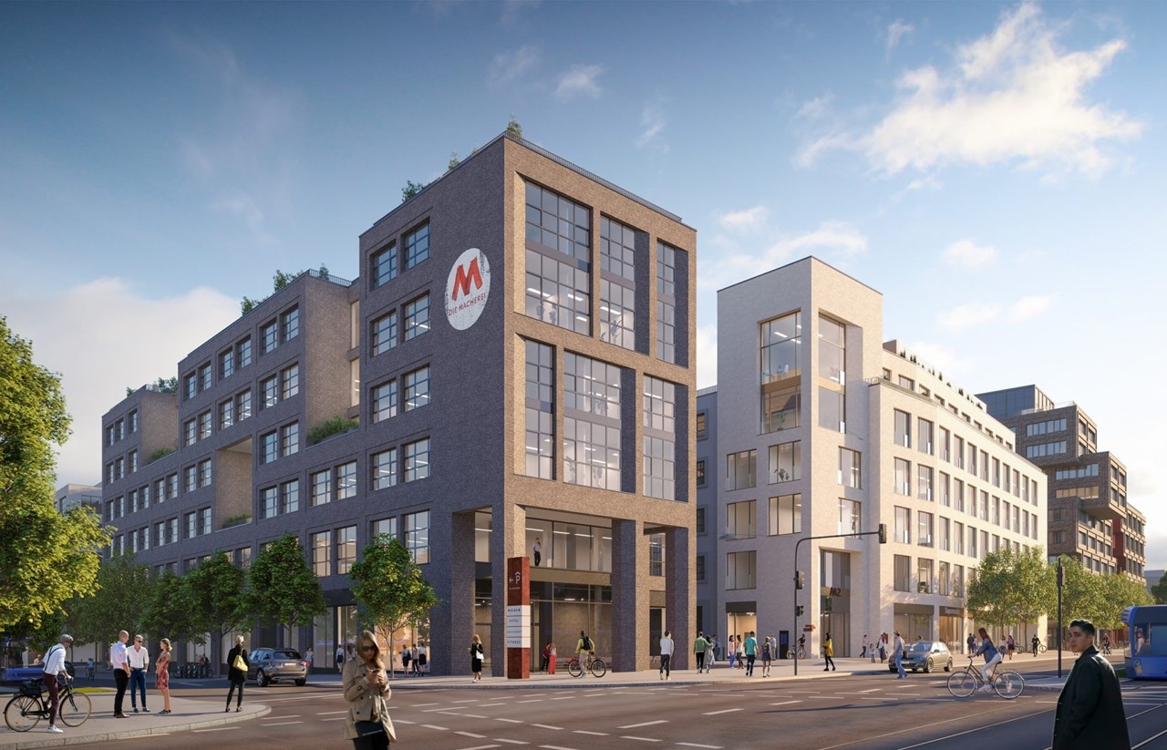 Bürogebäude, Die Macherei, München - Building construction Bürogebäude, Die Macherei, München - Building construction