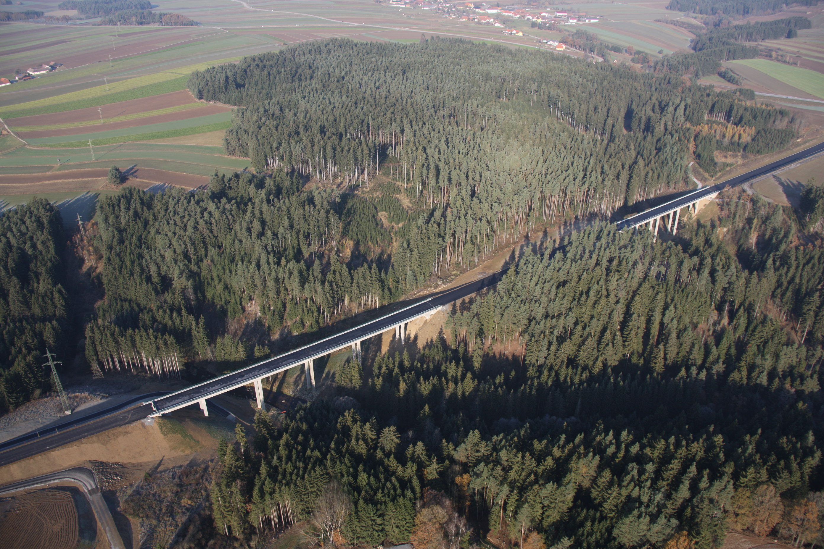 Umfahrung Zwettel - Road and bridge construction