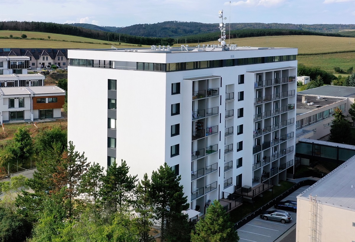 Rosice – přestavba internátu na bytový dům - Building construction