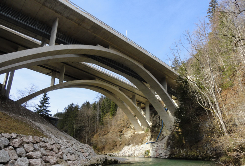 A9 Teichlbrücke - Road and bridge construction