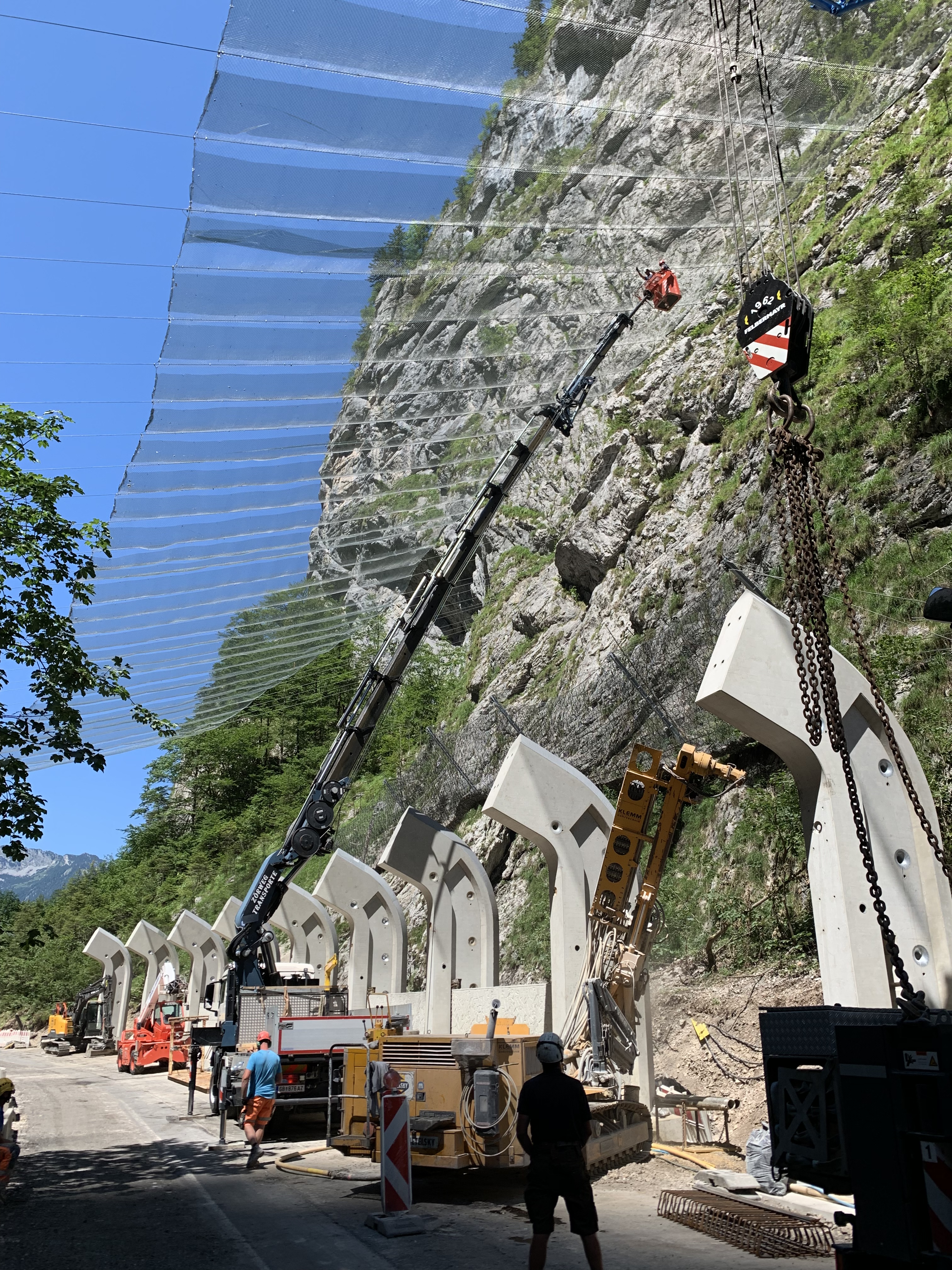 L127 Radmerstraße - Steinerne Jungfrau - Civil engineering