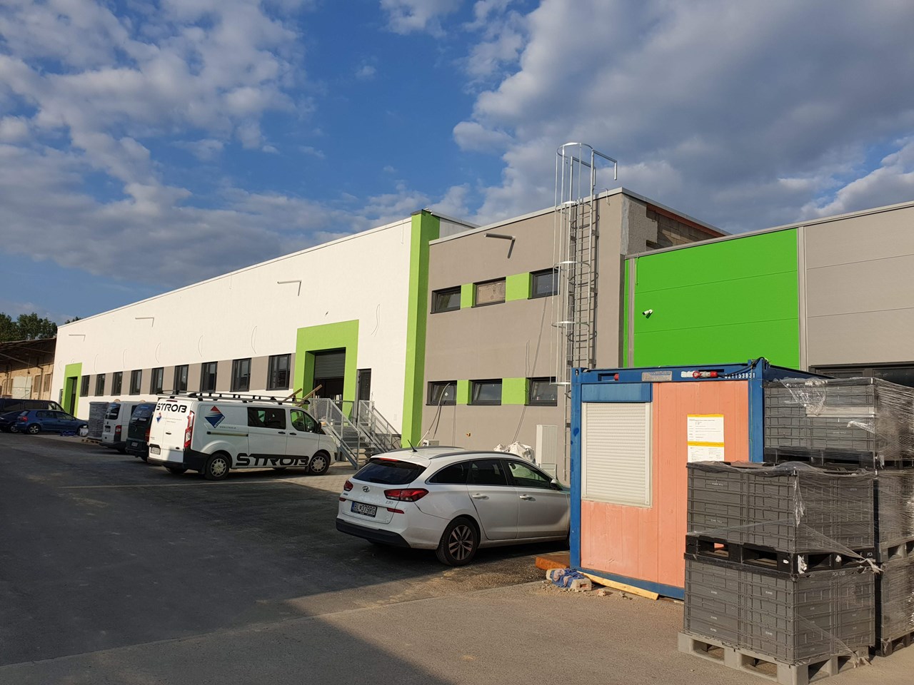 Výrobná hala, PPO Dema, Senica - Building construction Výrobná hala, PPO Dema, Senica - Building construction