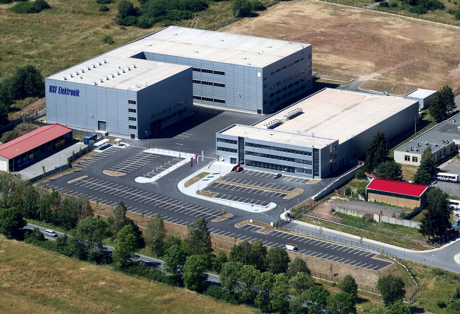 Stříbro – areál RSF Elektronik - Building construction