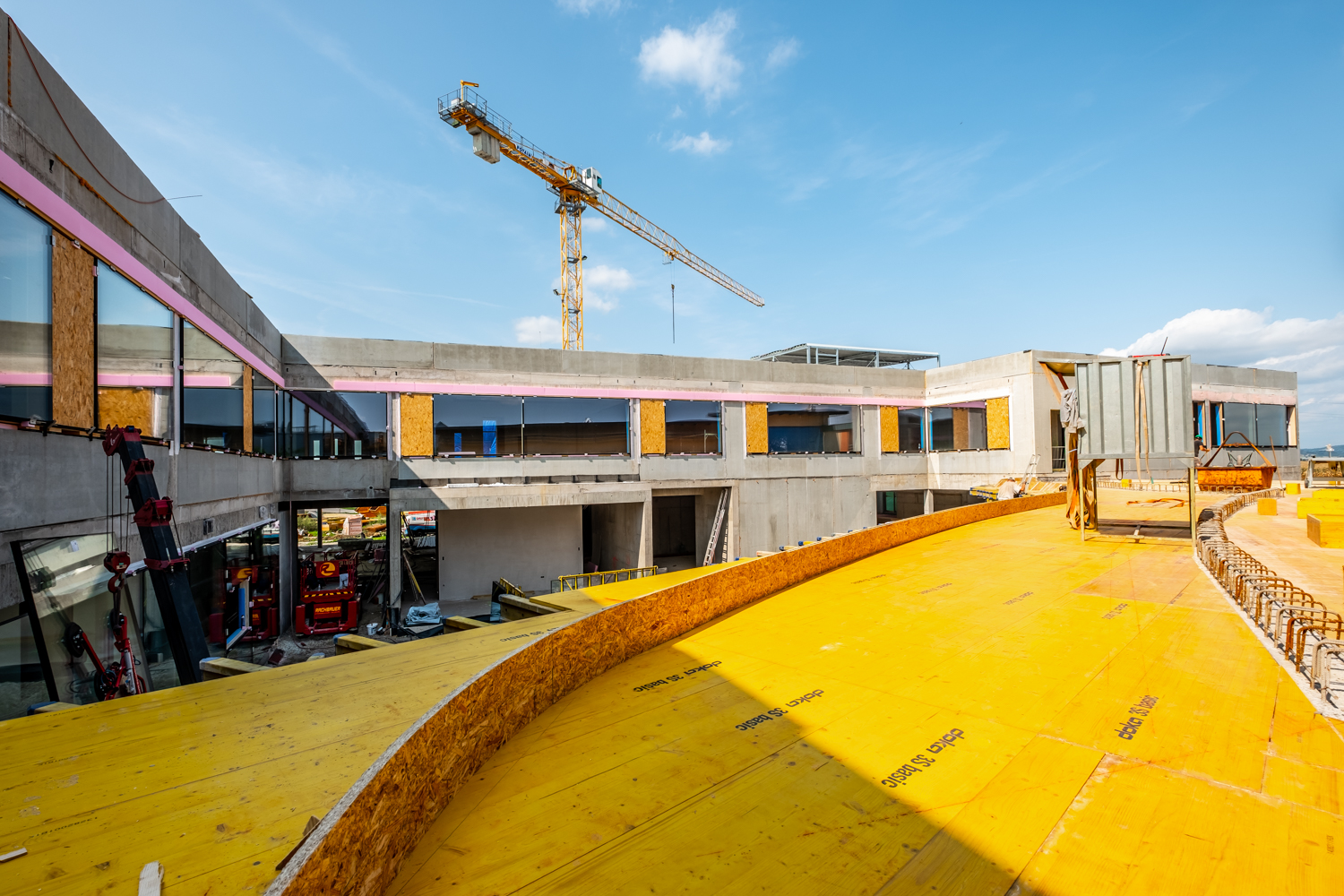 Neubau Schulungszentrum Hargassner Weng - Building construction